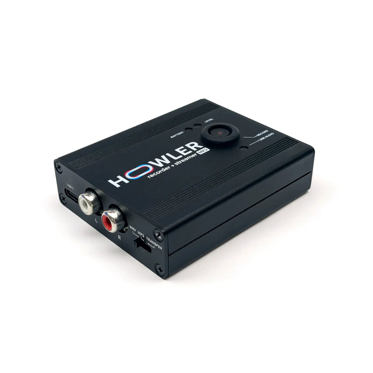 Howler Recorder+Streamer MK2 - Audio Recorder & Streaming Interface