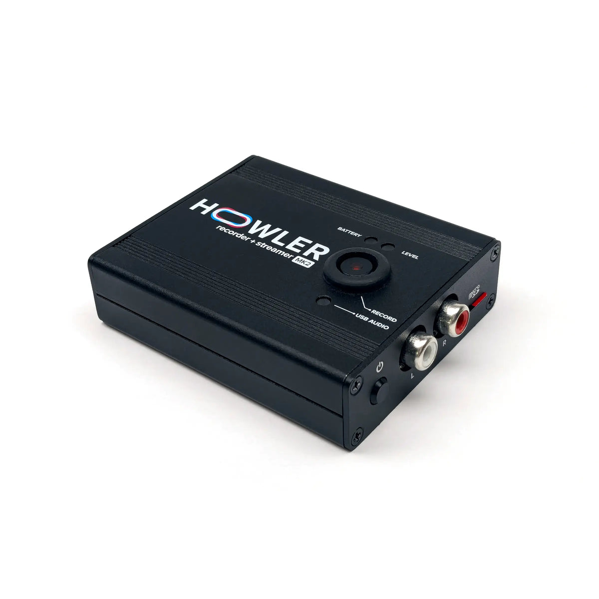 Howler Recorder+Streamer MK2 - Audio Recorder & Streaming Interface
