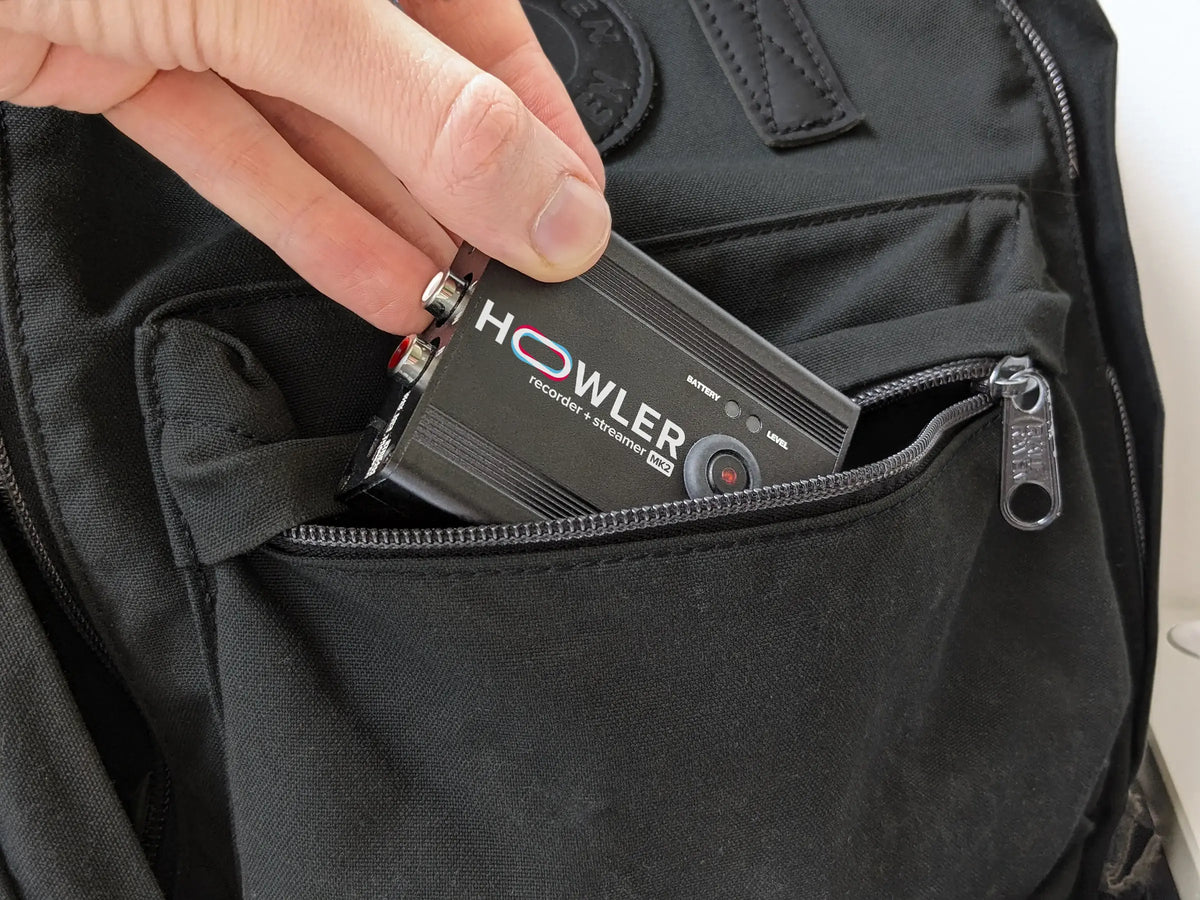Howler Recorder+Streamer MK2 - Audio Recorder & Streaming Interface