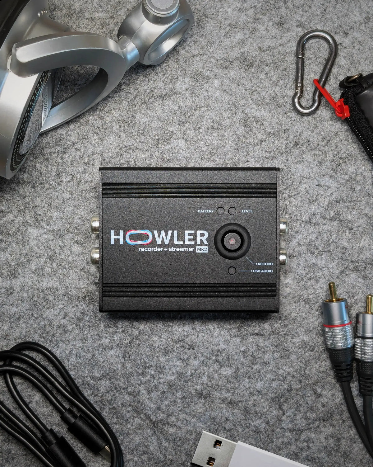 Howler Recorder+Streamer MK2 - Audio Recorder & Streaming Interface
