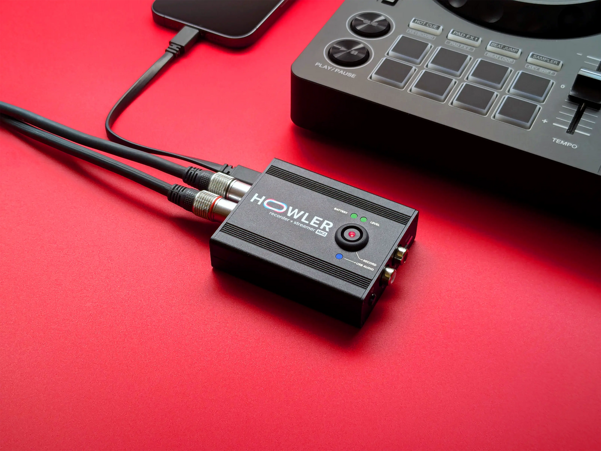 Howler Recorder+Streamer MK2 - Audio Recorder & Streaming Interface