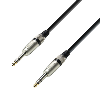 Adamhall 3 STAR 6.3mm TRS Jack to 6.3mm TRS Jack Cable 3m (K3BVV0300)