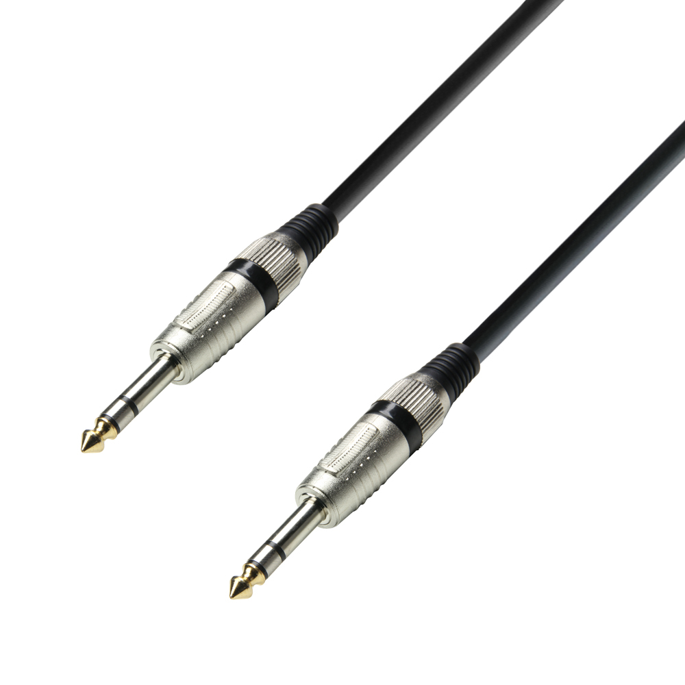 Adamhall 3 STAR 6.3mm TRS Jack to 6.3mm TRS Jack Cable 3m (K3BVV0300)