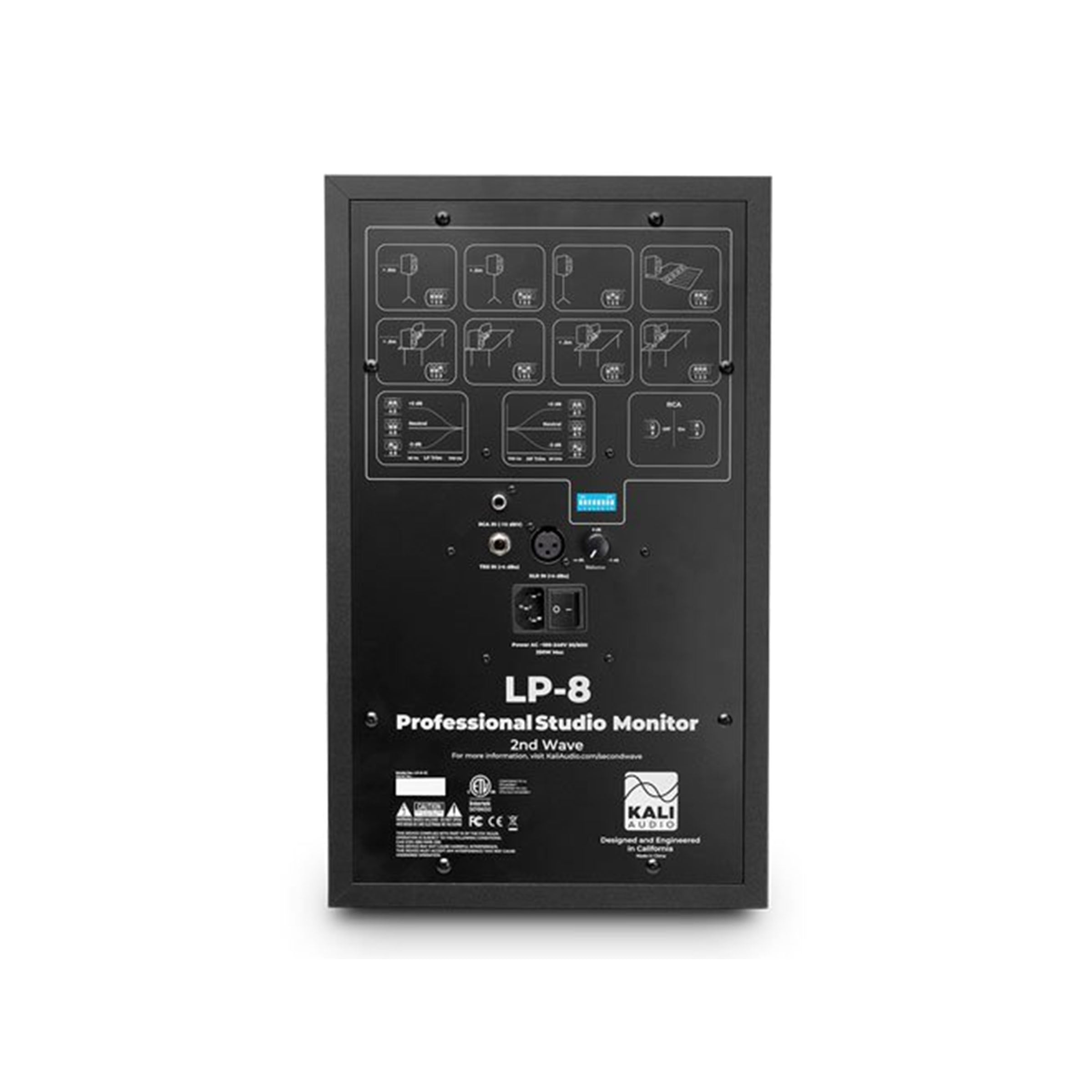 Kali Audio LP-8 V2 Studio Monitor - Pair