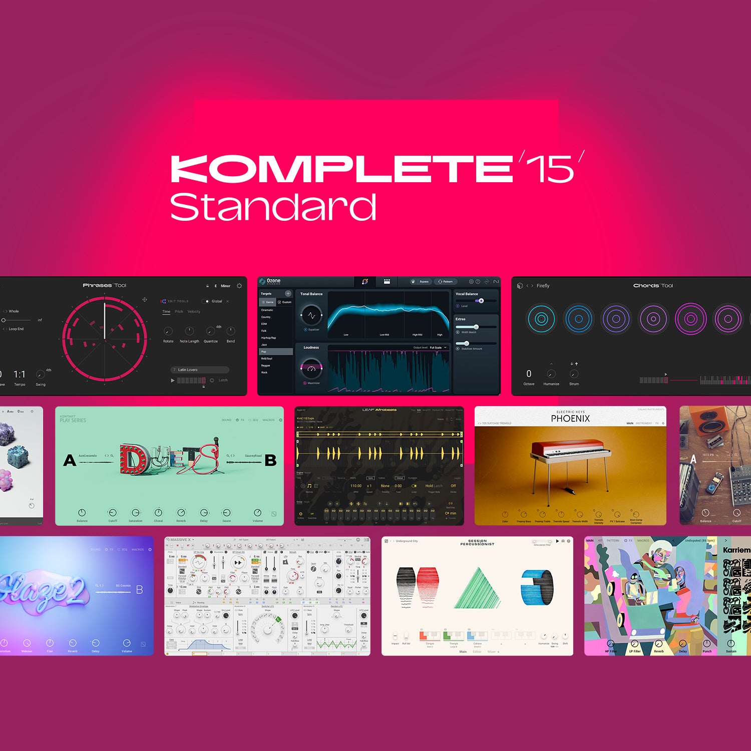 Native Instruments Komplete 15 Standard Upgrade for KSelect (Download)