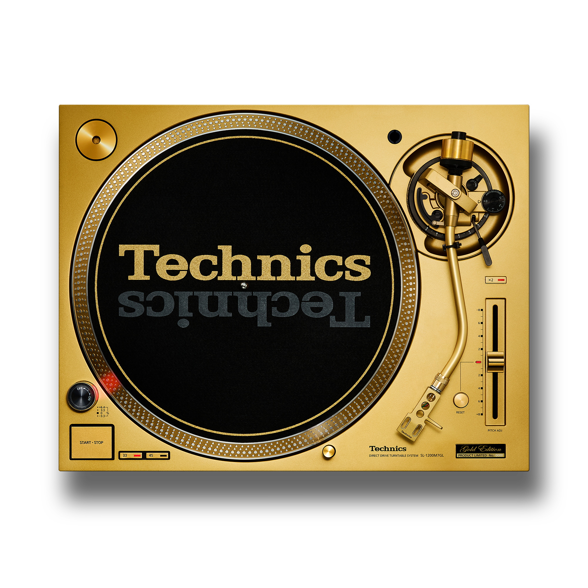 Technics SL-1200M7GLE Limited Edition Gold