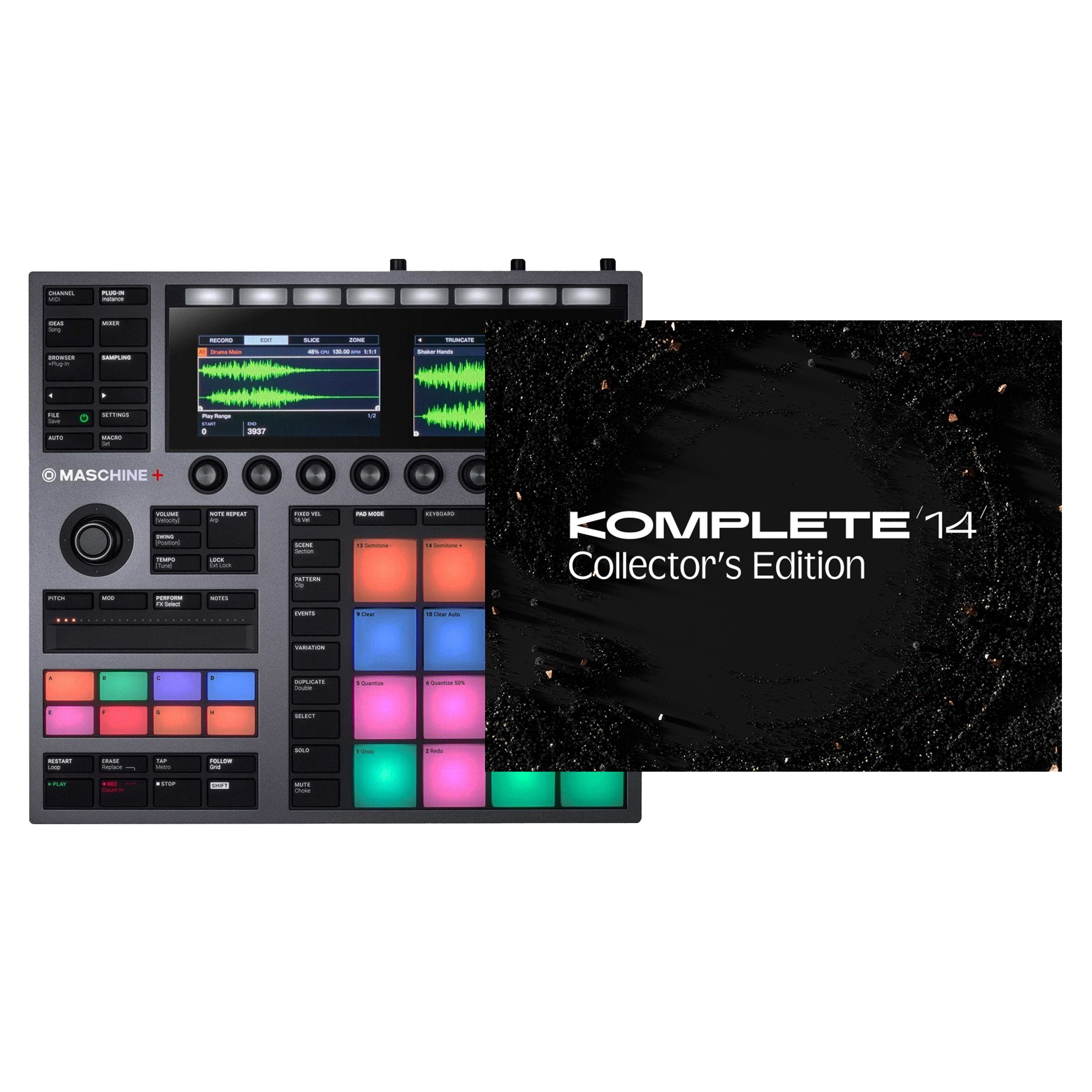 Native Instruments Maschine+ with Komplete 14 Collector's Edition