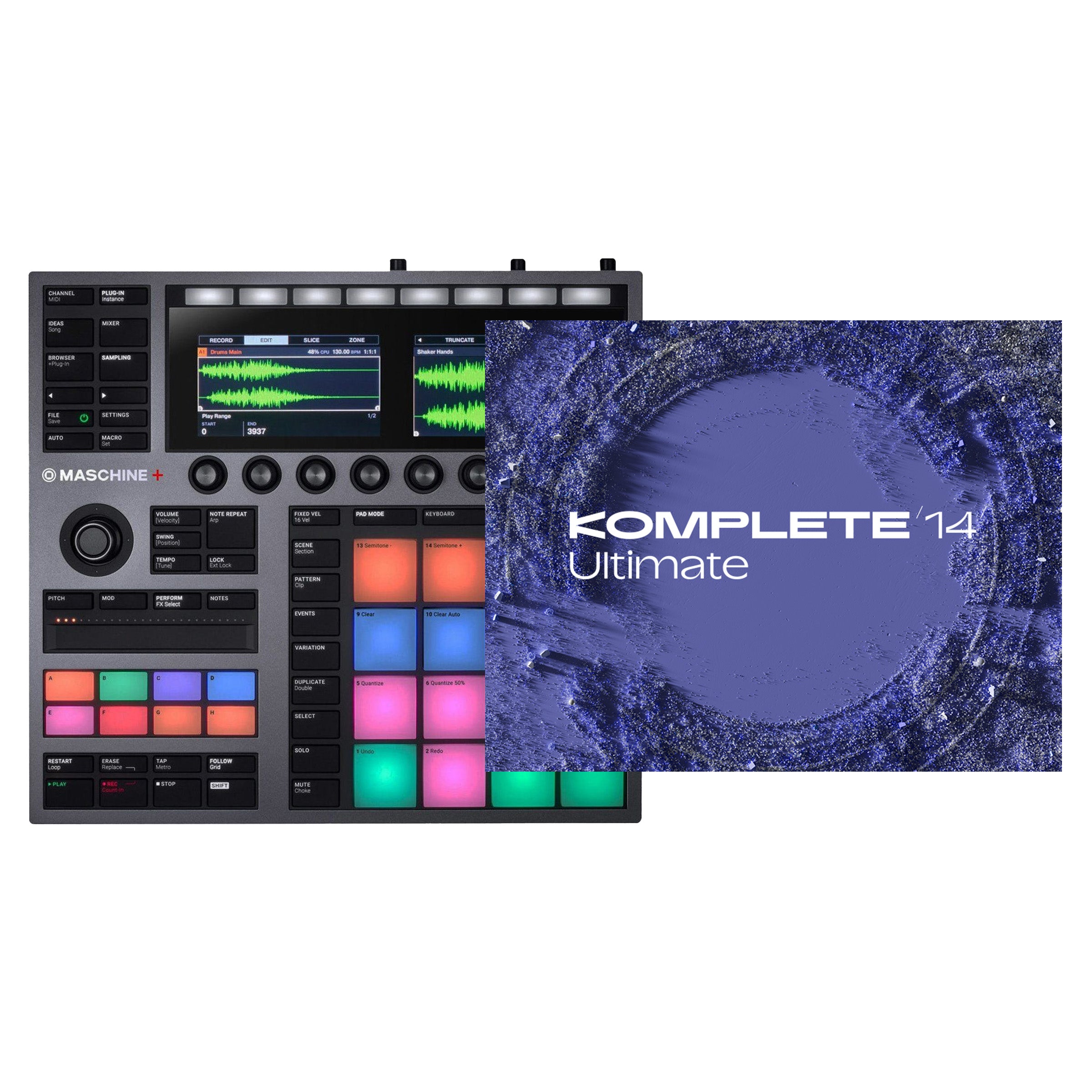 Native Instruments Maschine+ with Komplete 14 Ultimate