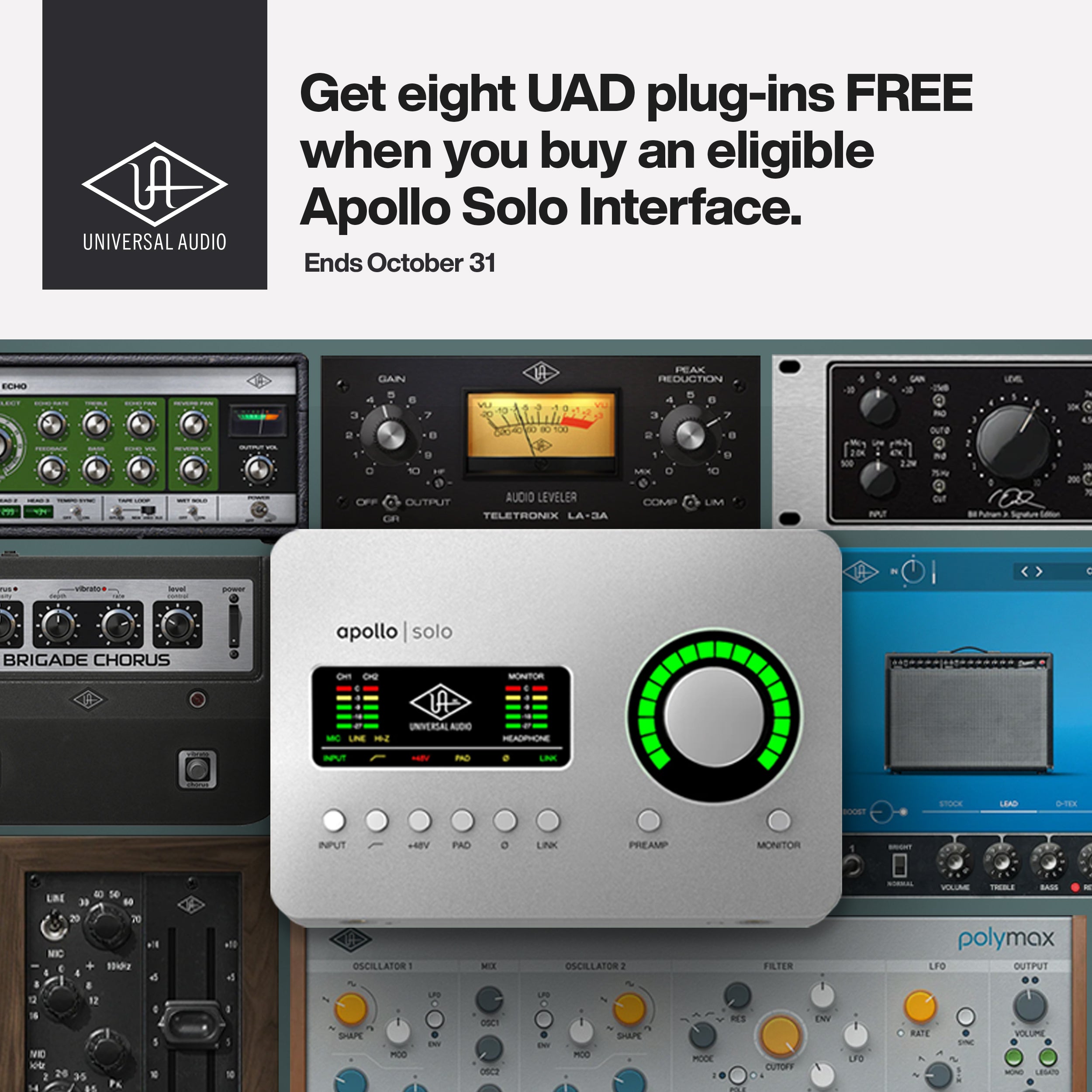 Universal Audio Apollo Solo USB Heritage Edition