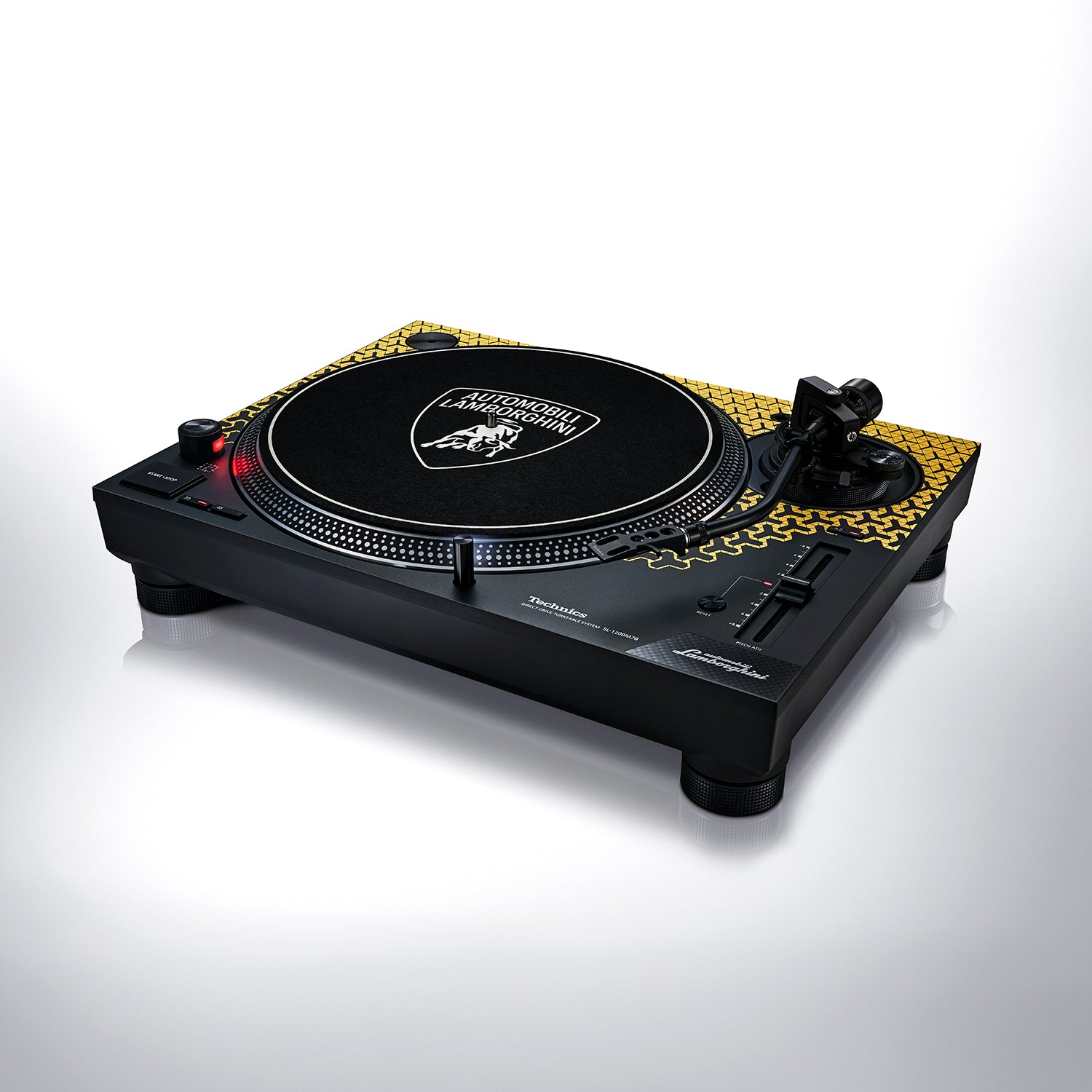 Technics SL-1200M7B-Y - Lamborghini Special Edition - Yellow