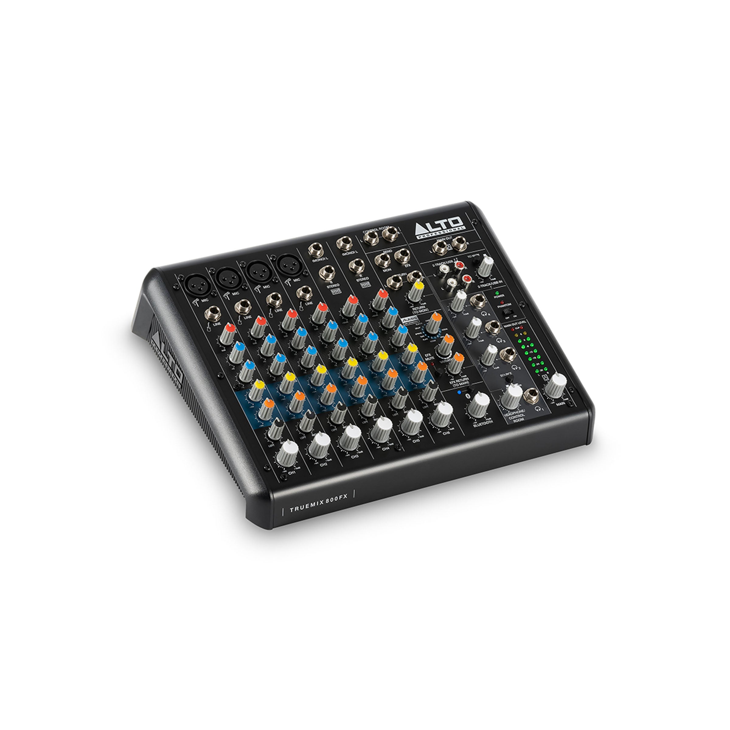 Alto TRUEMIX 800 FX 8-Channel Mixer with USB, Bluetooth & FX