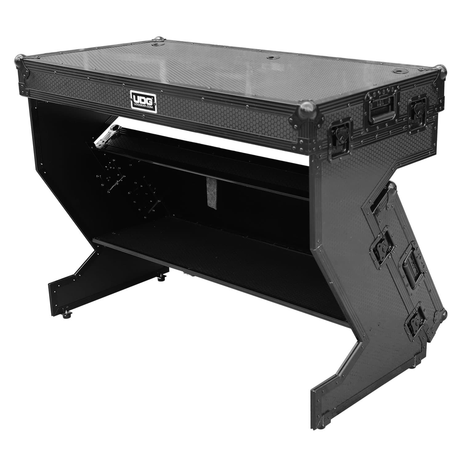 UDG Flight Case Portable Z-Style DJ Table Black U91072BL