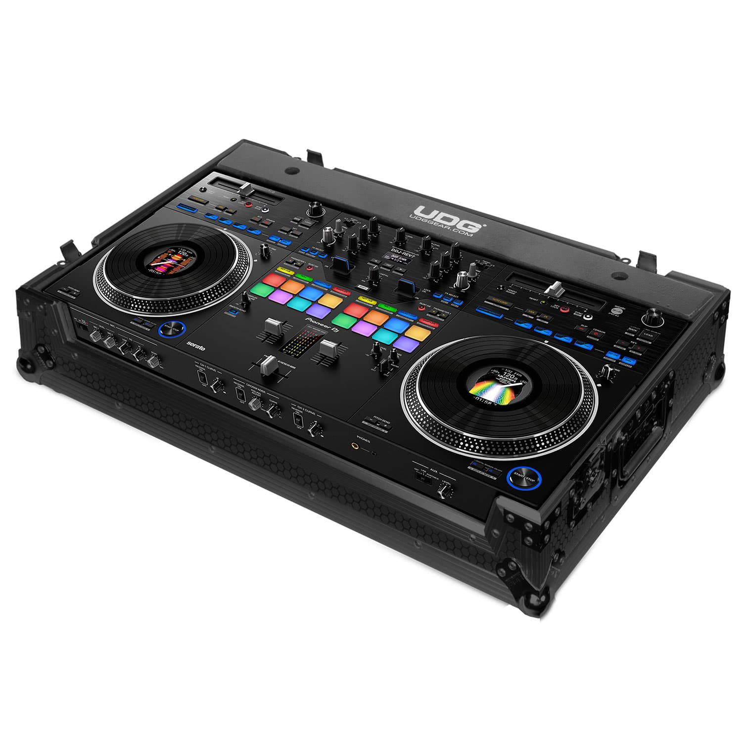 UDG UDG Ultimate Flight Case Pioneer DDJ-REV7 Black Plus (Wheels) U91078BL