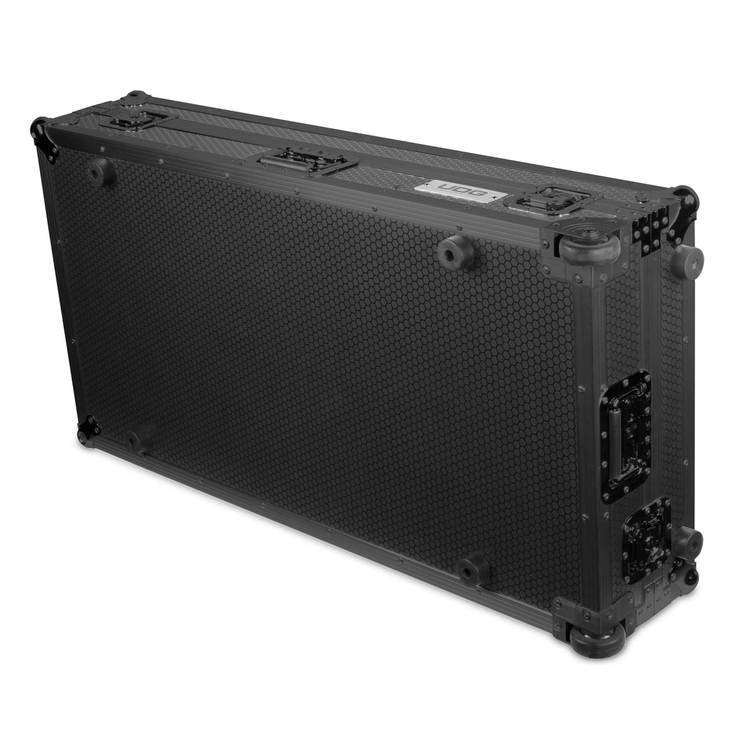 UDG Ultimate Flight Case Set Pioneer CDJ-3000/A9 Black Plus (Laptop Shelf + Wheels) U91086BL