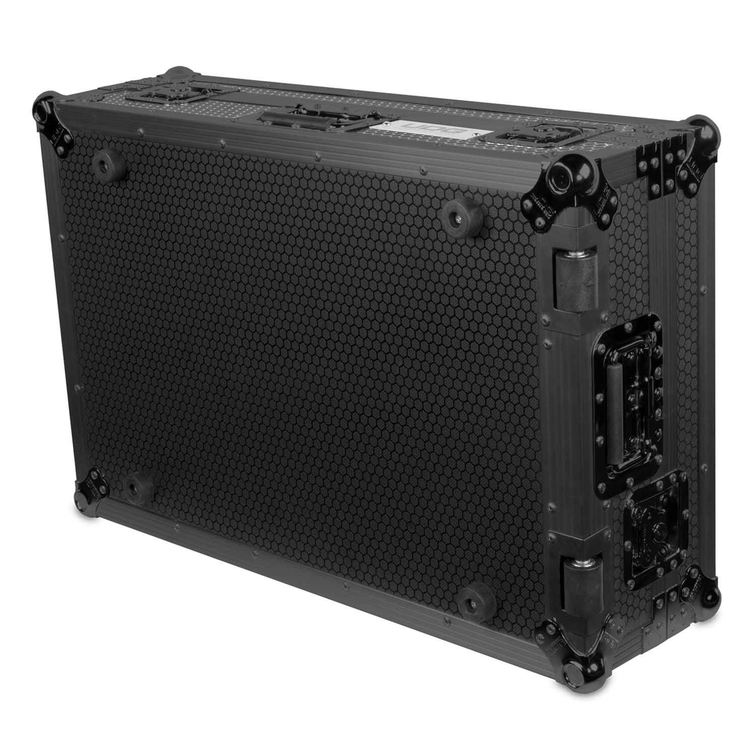 UDG Ultimate Flight Case Pioneer DDJ-FLX10 Black Plus (Laptop Shelf + Wheels) U91088BL