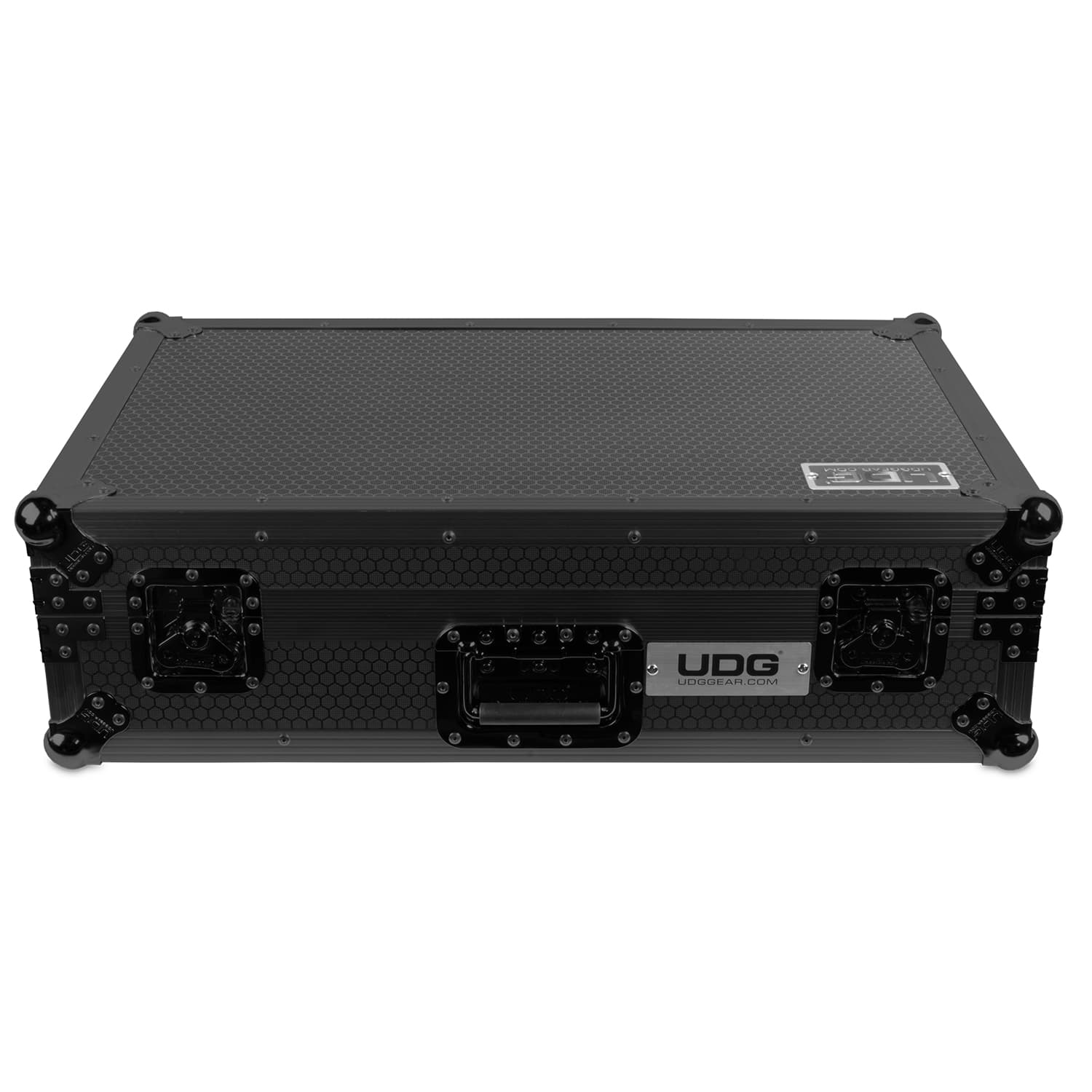 UDG Ultimate Flight Case Pioneer DDJ-FLX10 Black Plus (Laptop Shelf + Wheels) U91088BL