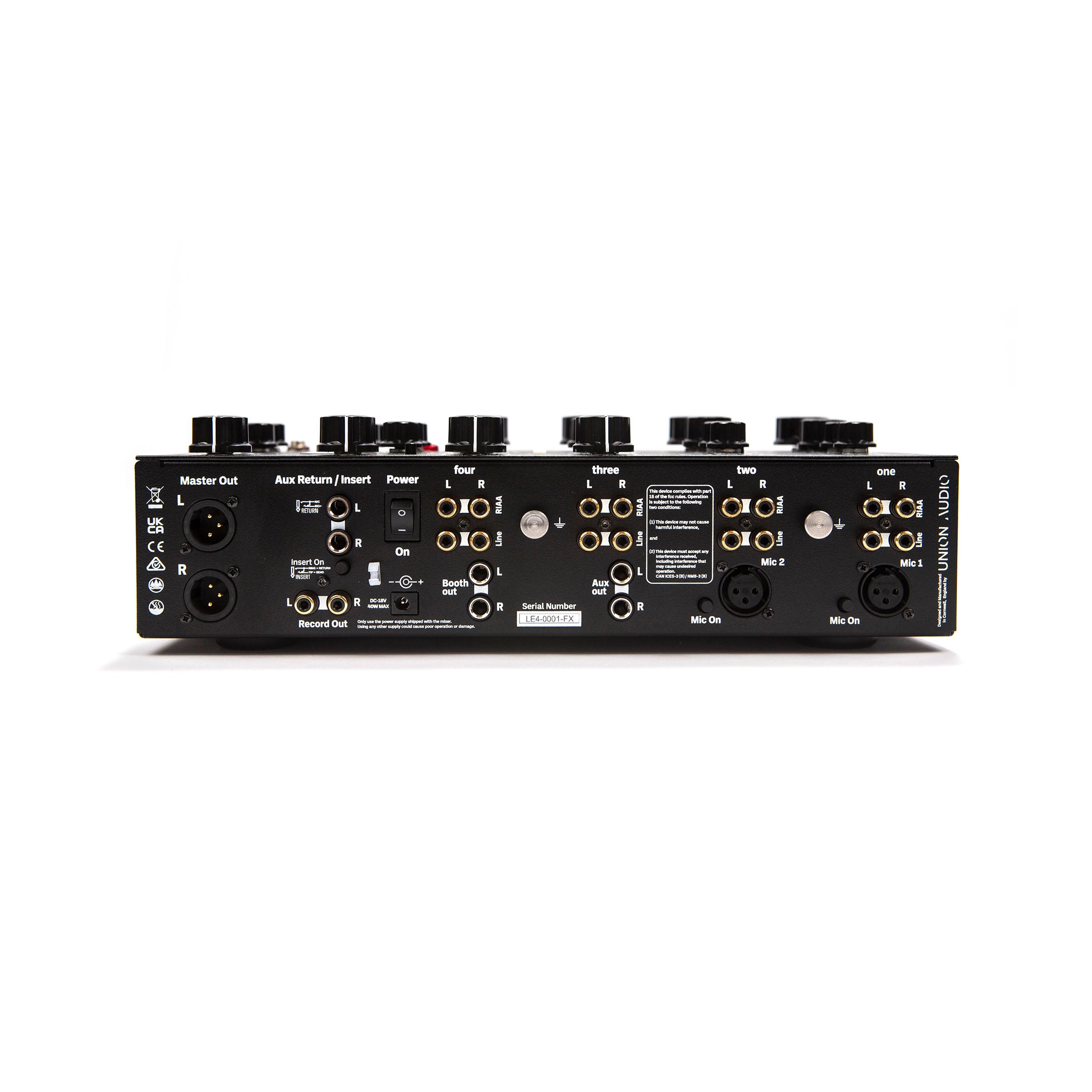 Union Audio ORBIT.4 LE FX Rotary DJ Mixer