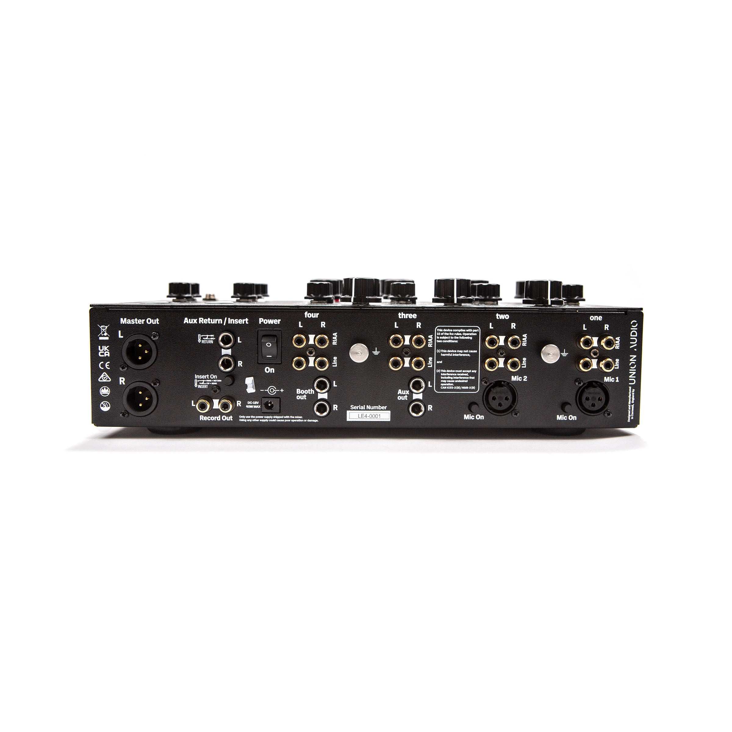 Union Audio ORBIT.4 LE Rotary DJ Mixer