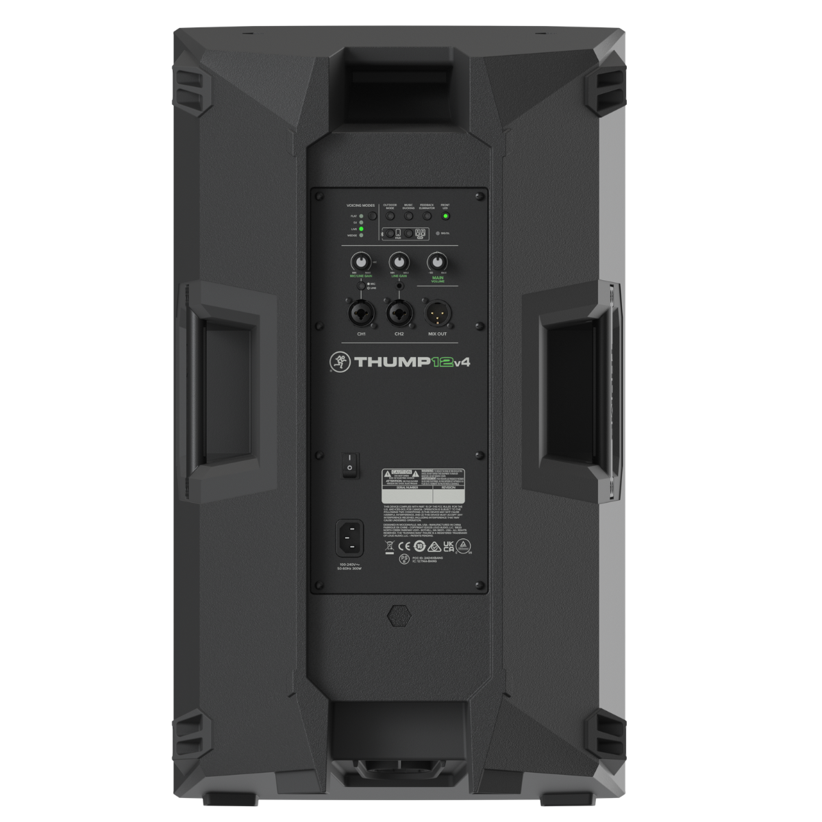 Mackie THUMP12V4 12” Professional Powered Loudspeaker With Bluetooth® - Black