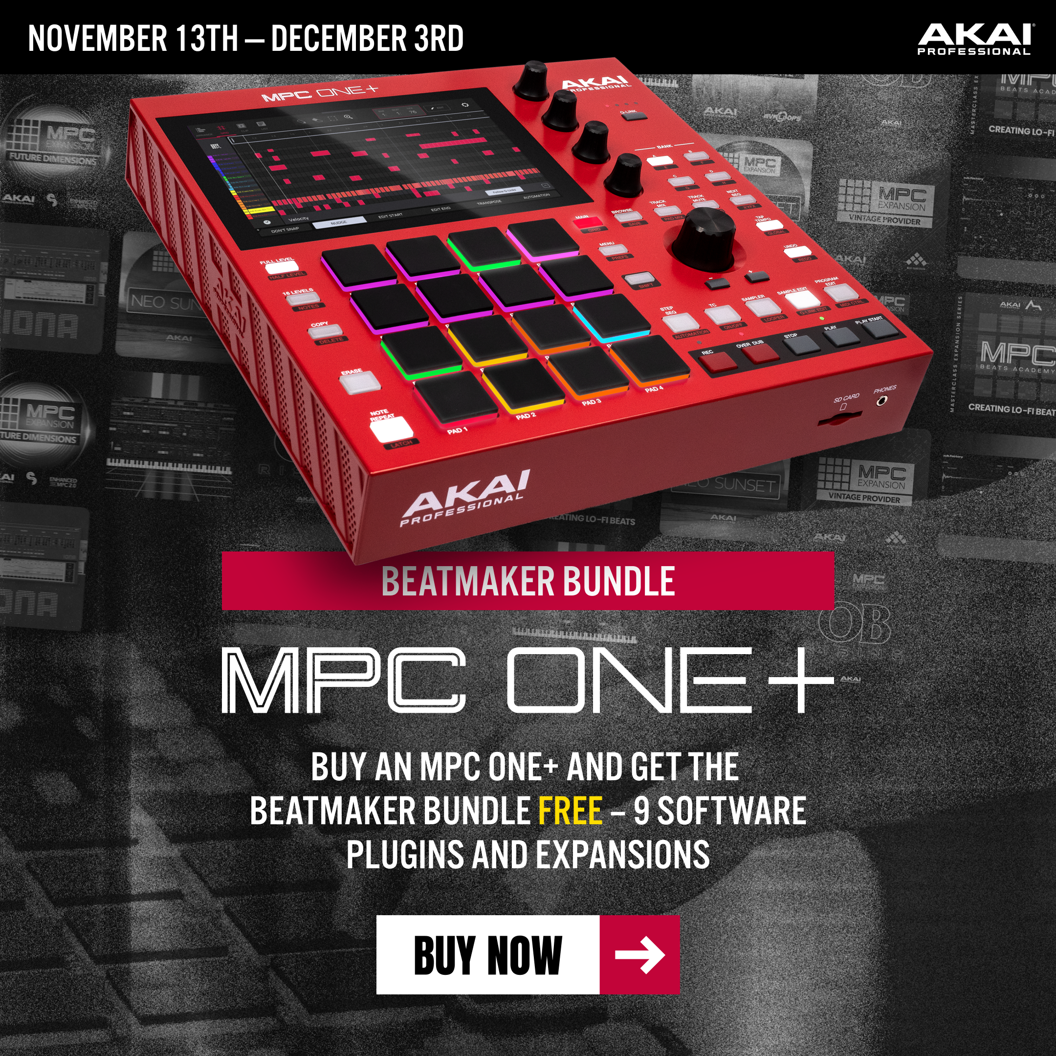 Akai MPC ONE Standalone MPC