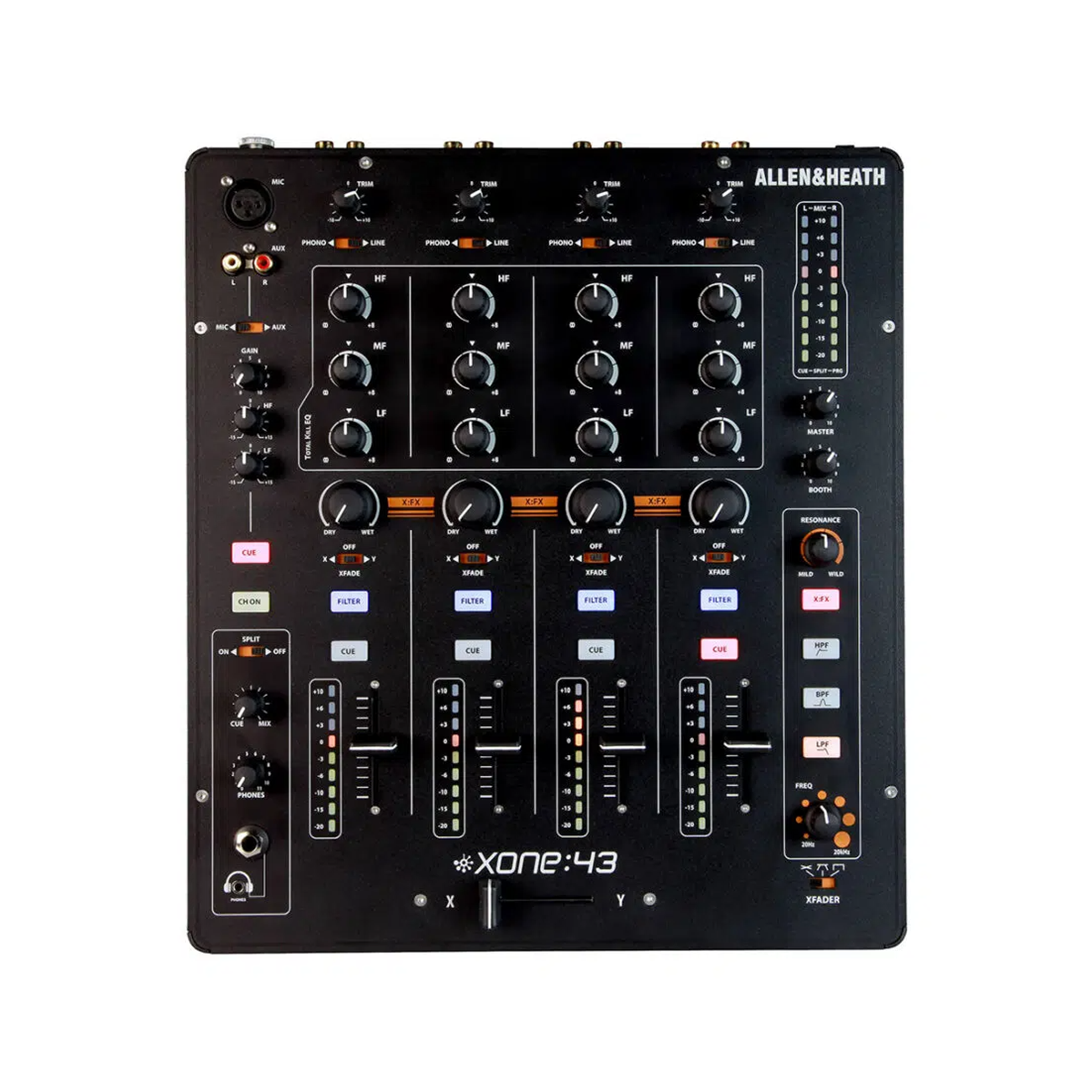 Allen & Heath Xone:43 4-Channel Analogue DJ Mixer