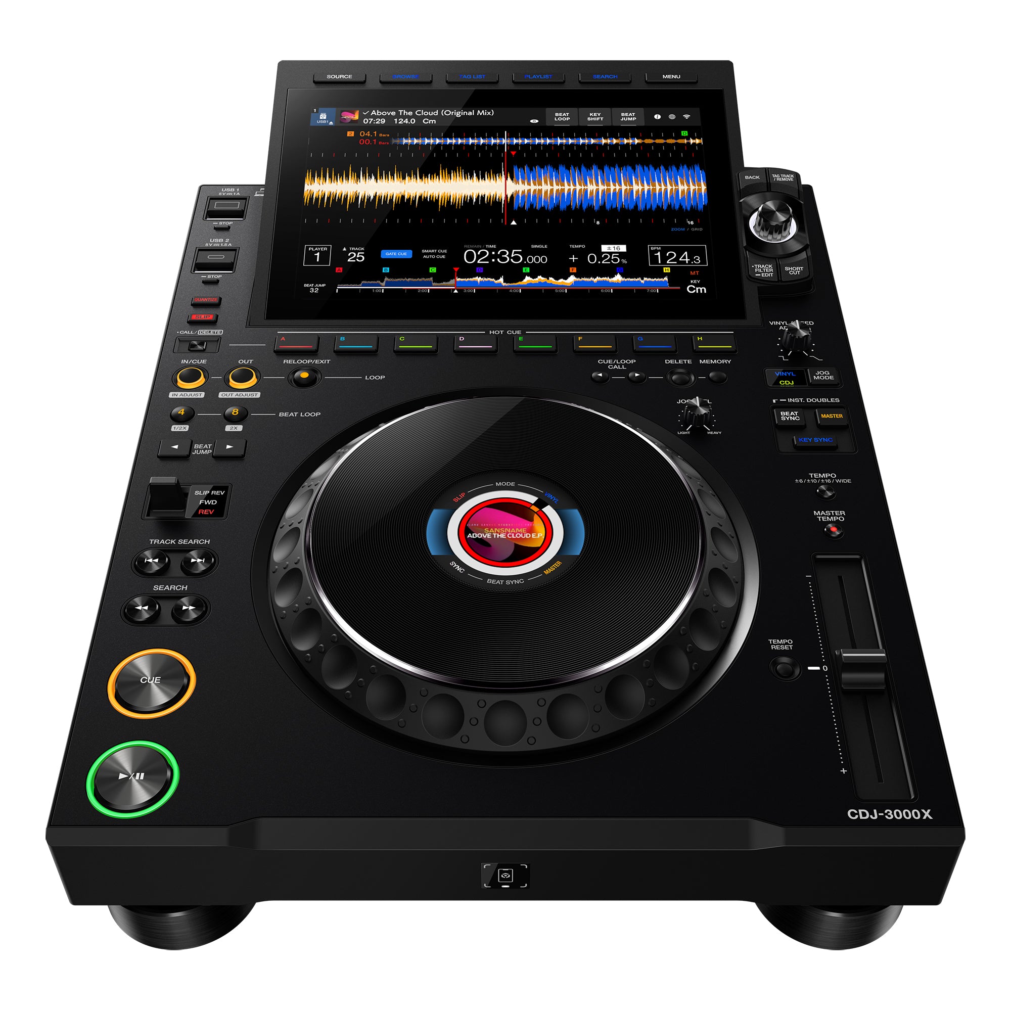 AlphaTheta CDJ-3000X Professional DJ Multi Player