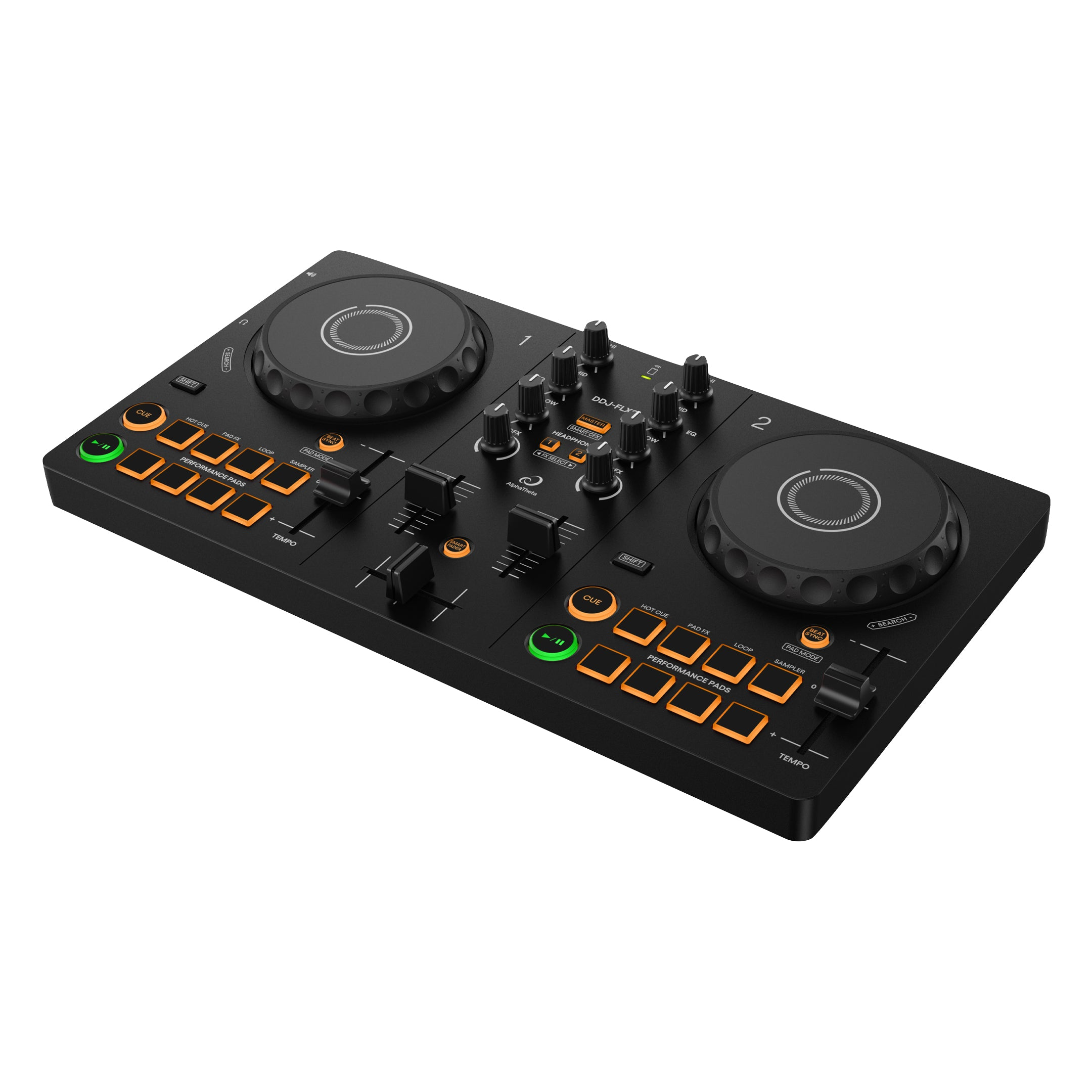 AlphaTheta DDJ-FLX2 + DJC-FLX2 Bag Bundle