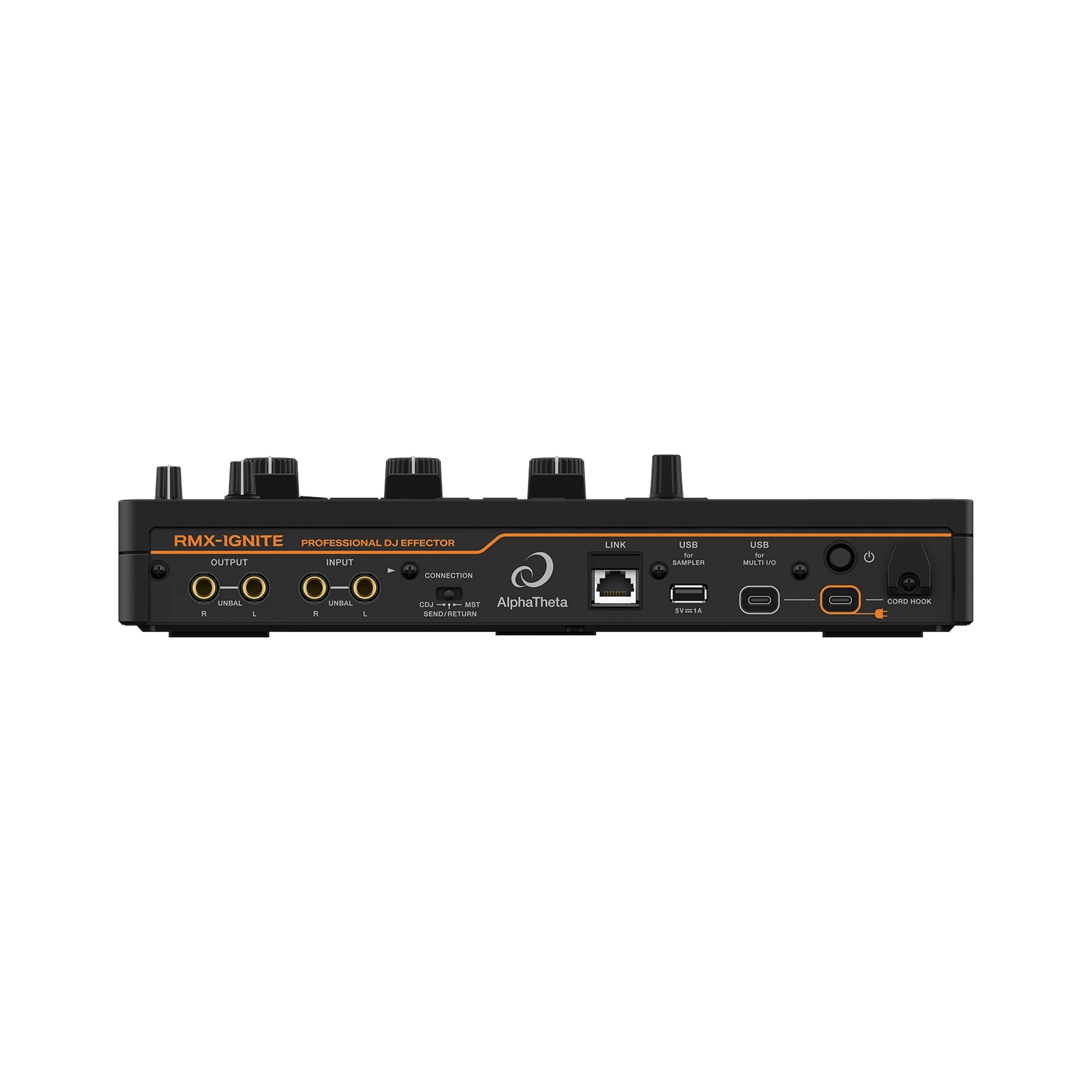 EP Bst TA.effects　MATT BLACK AlphaTheta RMX-IGNITE Dj Effector - Black