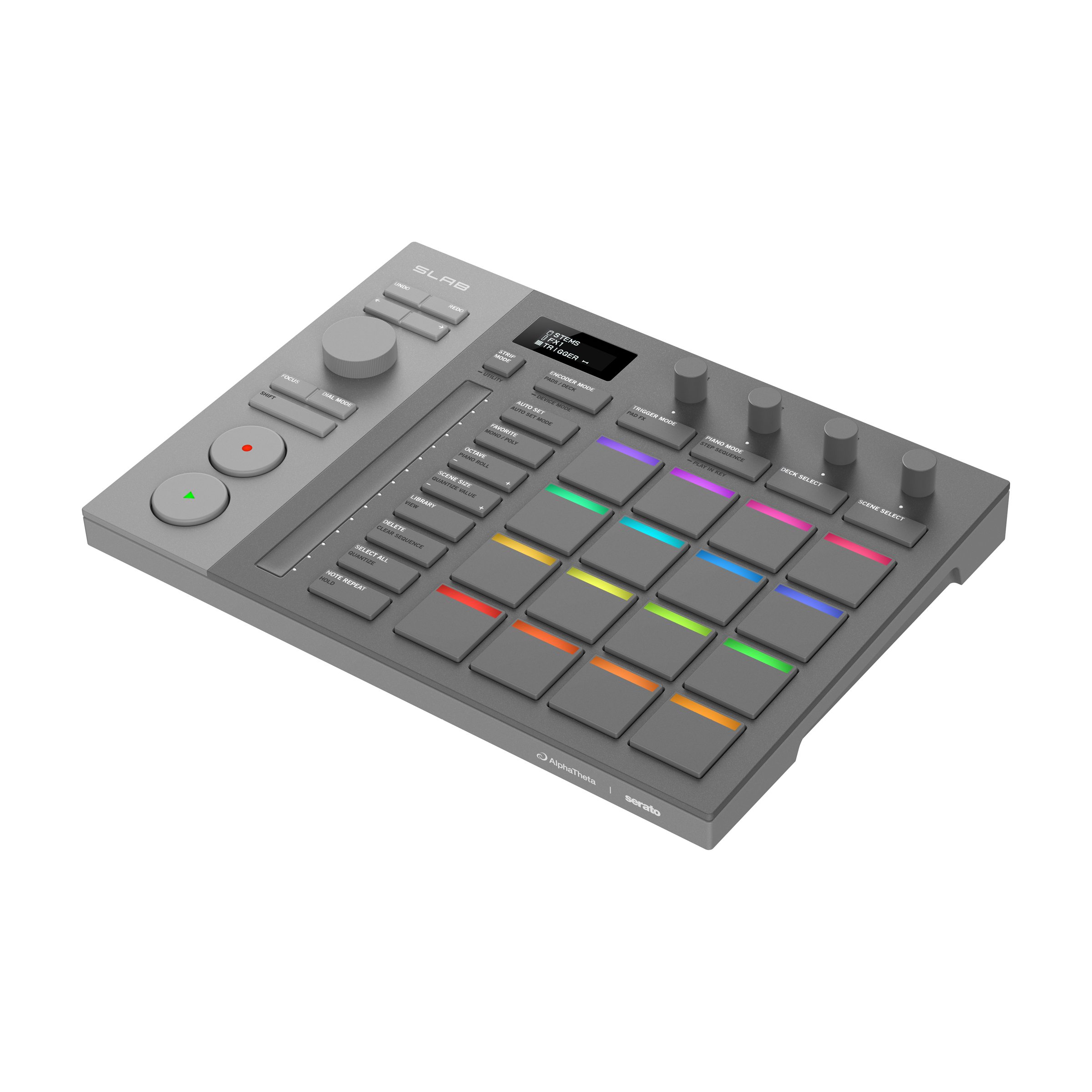 AlphaTheta SLAB Serato Studio/Sample/DJ Controller