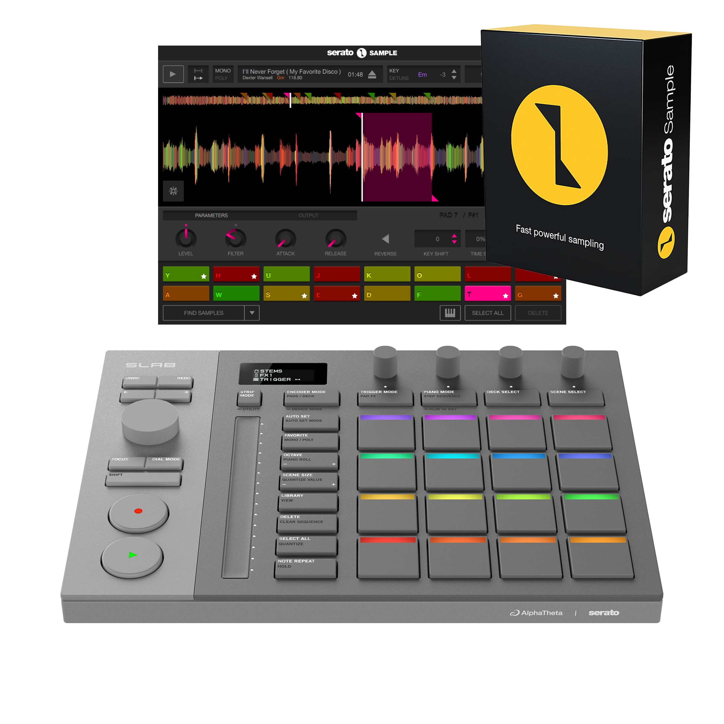 AlphaTheta SLAB + Serato Sample (Download) Bundle