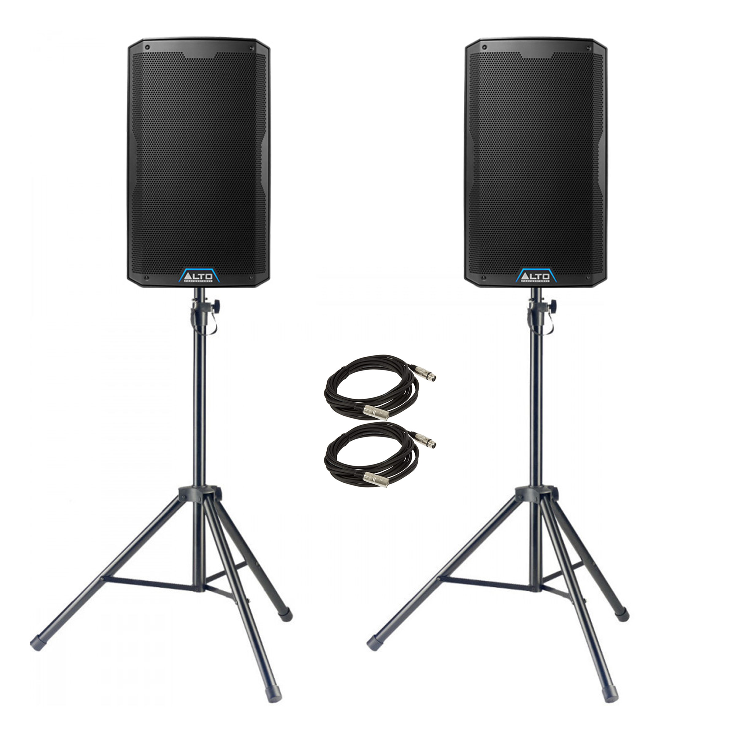 Alto TS412 PA Package with Stands & Cables