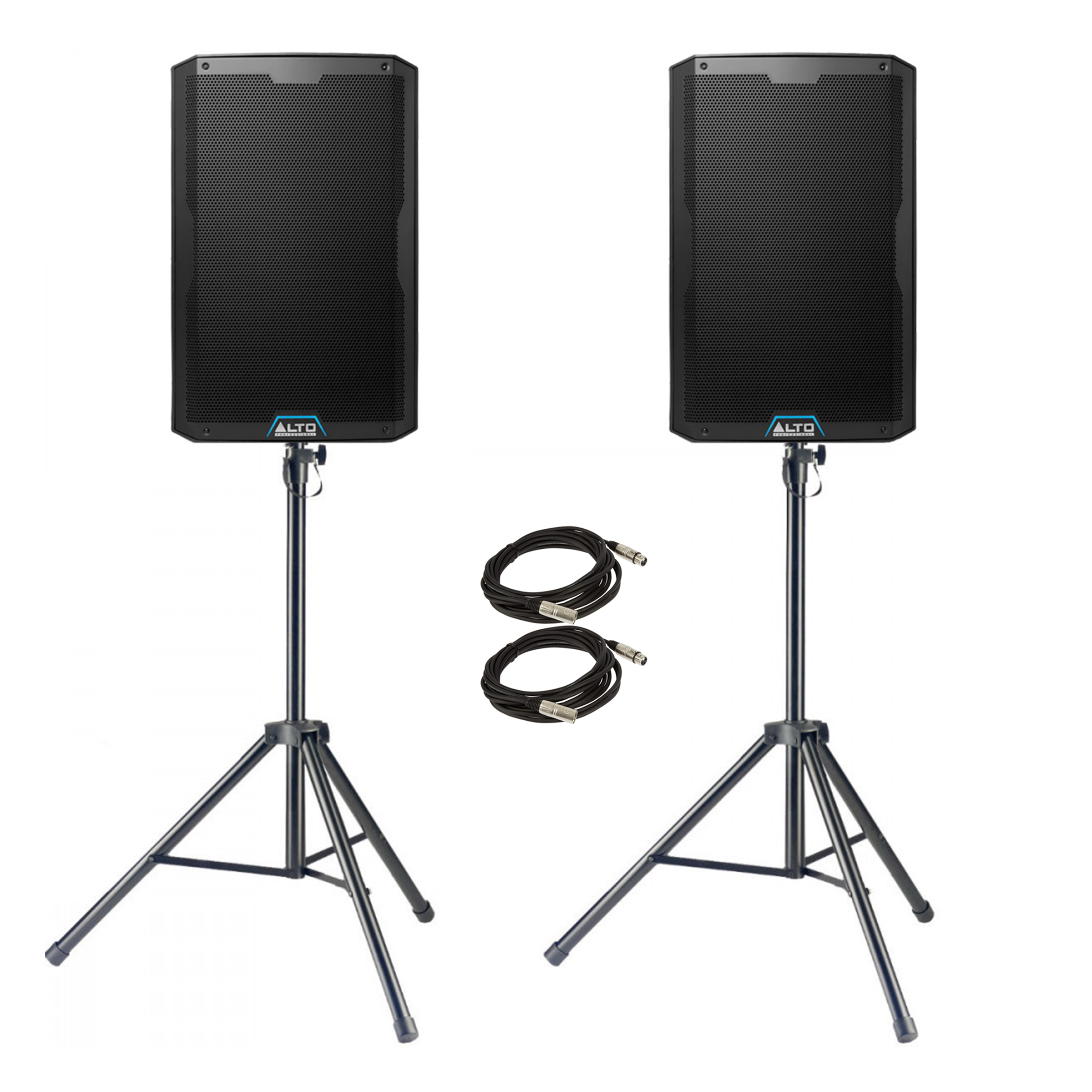 Alto TS415 PA Package with Stands & Cables