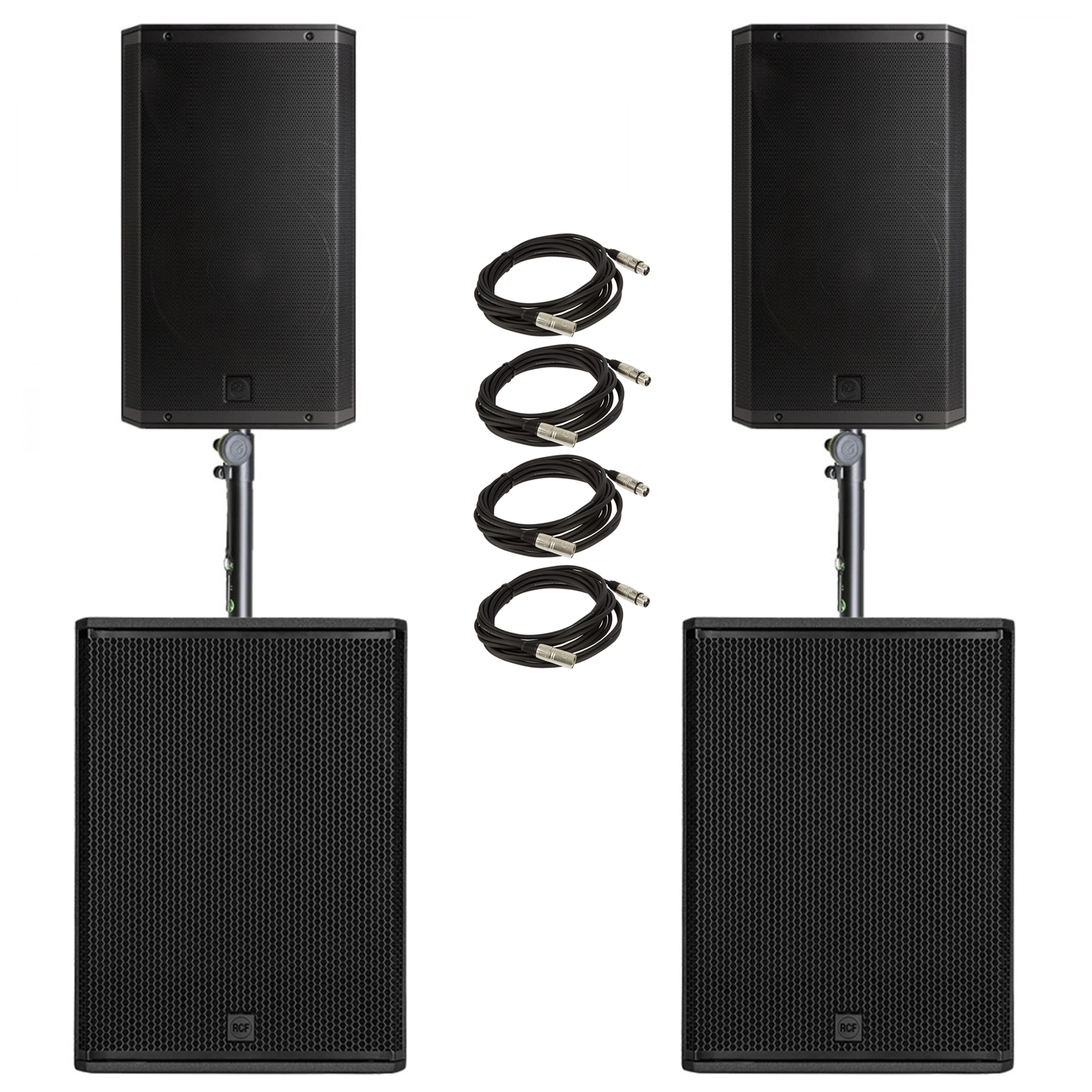 RCF ART 935-A + SUB 708-AS MK3 Pair PA Package