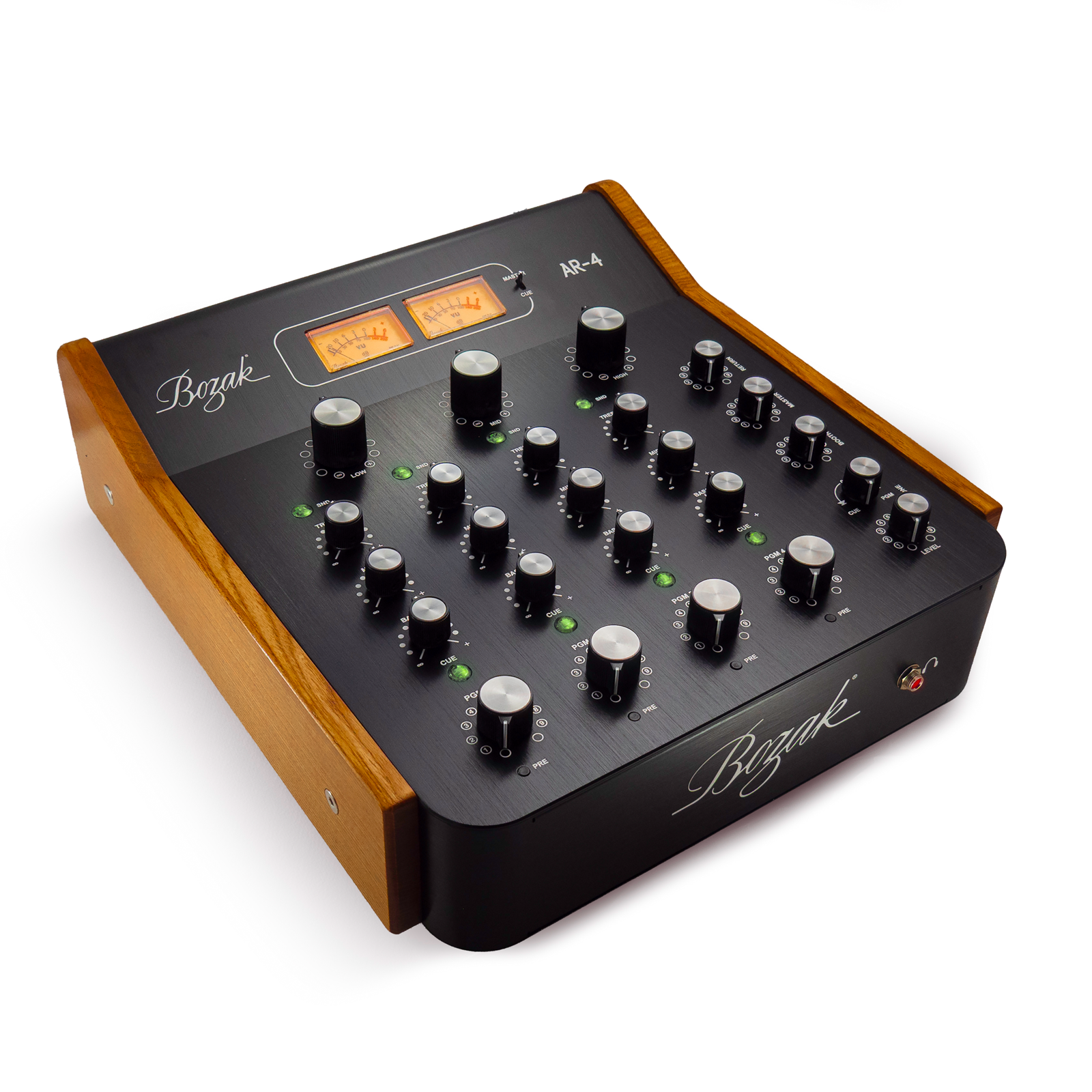 Bozak AR-4FX Desk Top DJ Mixer - Black