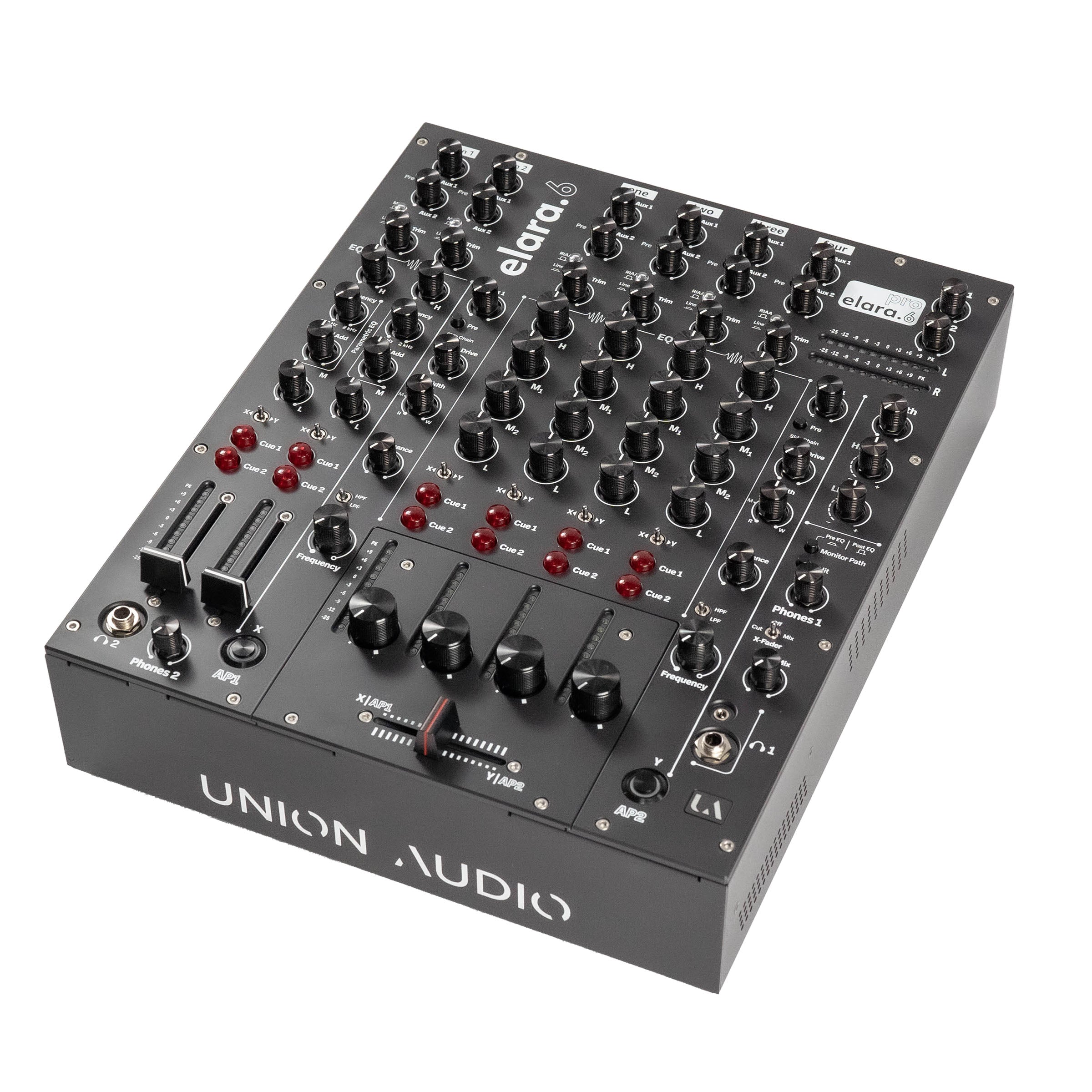 Union Audio ELARA.6 ROTARY 6-Channel Rotary Mixer - Black