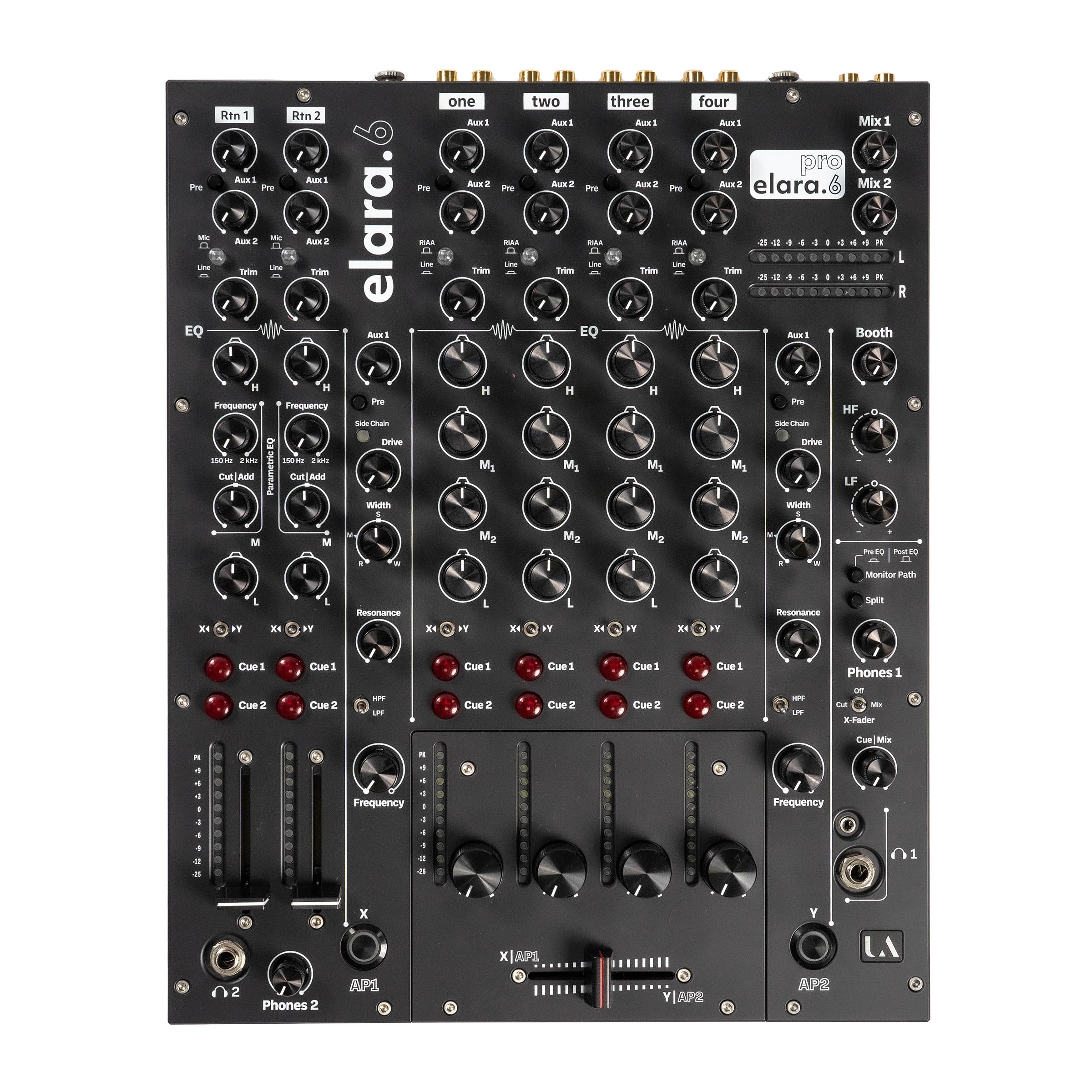 Union Audio ELARA.6 ROTARY 6-Channel Rotary Mixer - Black