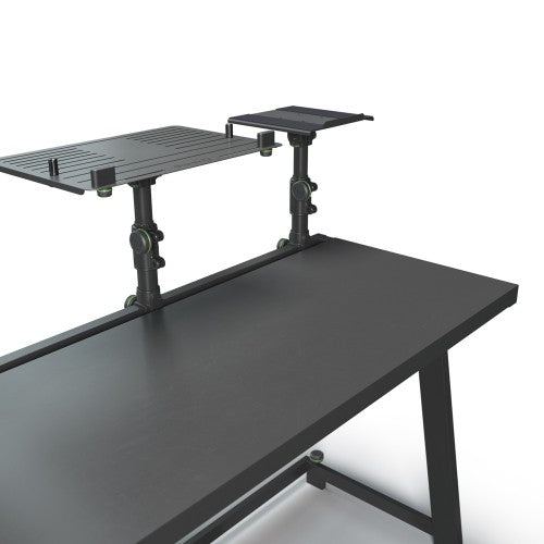 Gravity FDJT01 Dj-Desk With Flexible Loudspeaker And Laptop Tray - Black