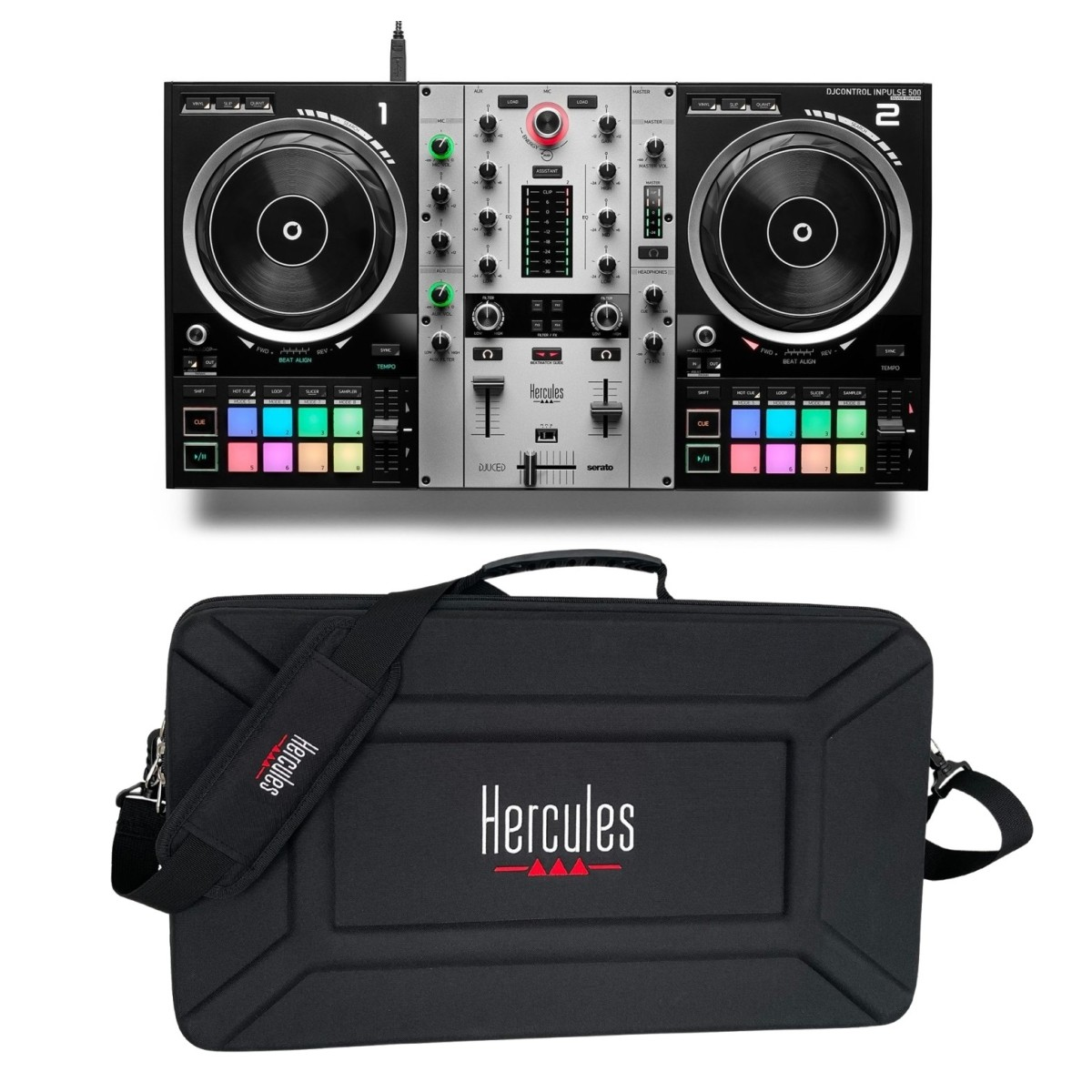 Hercules DJControl Inpulse 500 Silver Edition