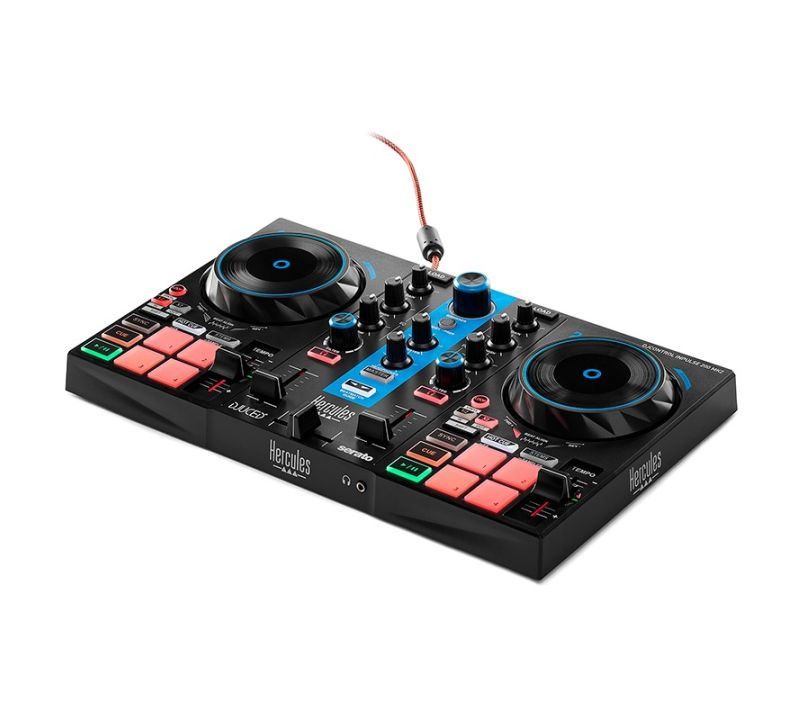 Hercules DJControl Inpulse 200 MK2 DJ Controller Blue Edition