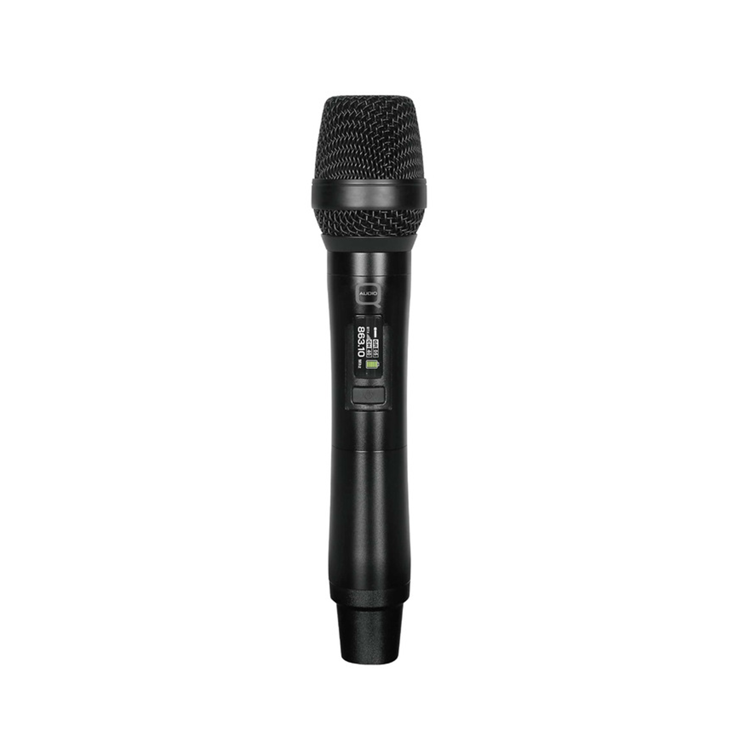 Q-AUDIO QWM1960 V3 HH UHF Dual Channel True Diversity Dual Handheld Wireless Mic System