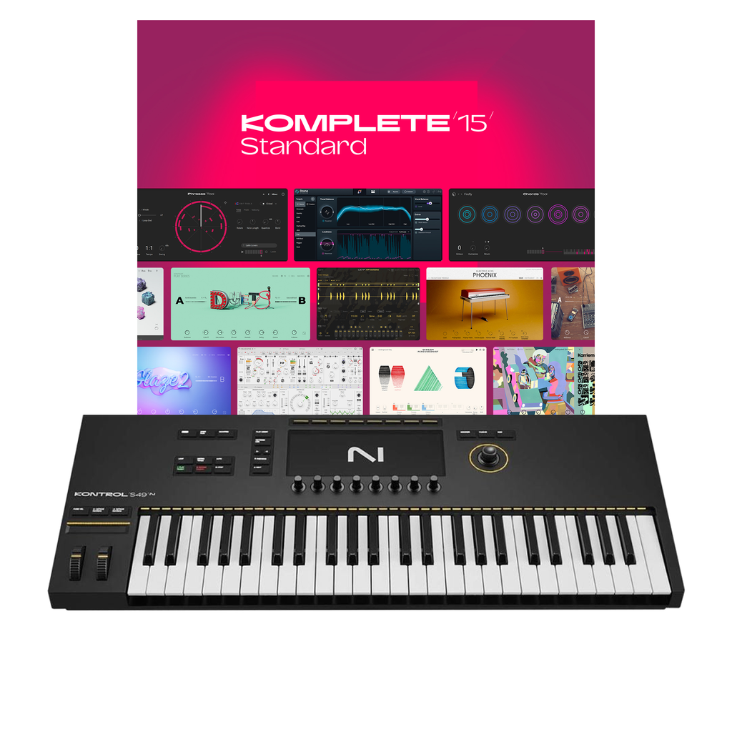 Native Instruments Kontrol S49 MK3 With Komplete 15 Standard (Download