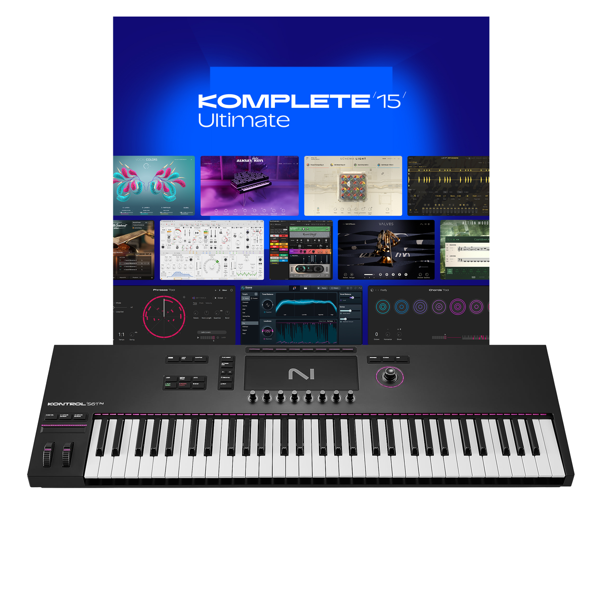 【PeopleM】KOMPLETE KONTROL S61 MK NATIVE-INSTRUMENTS-KOMPLETE-KONTROL-S61MKII