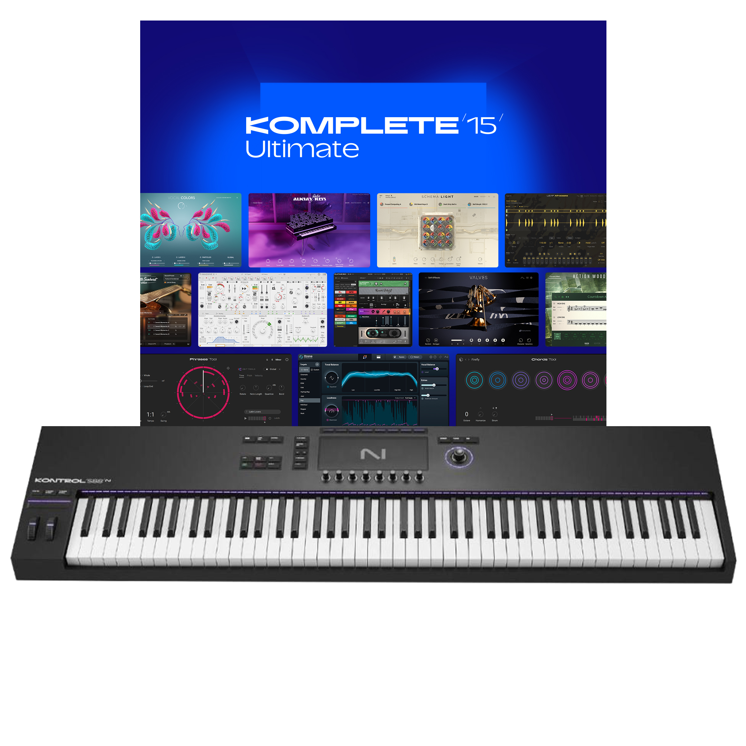 Native Instruments Kontrol S88 MK3 With Komplete 15 Ultimate (Download)