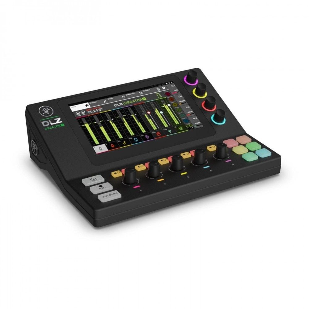 Mackie DLZ Creator XS Compact Digital Mixer for Podcasting and Livestreaming