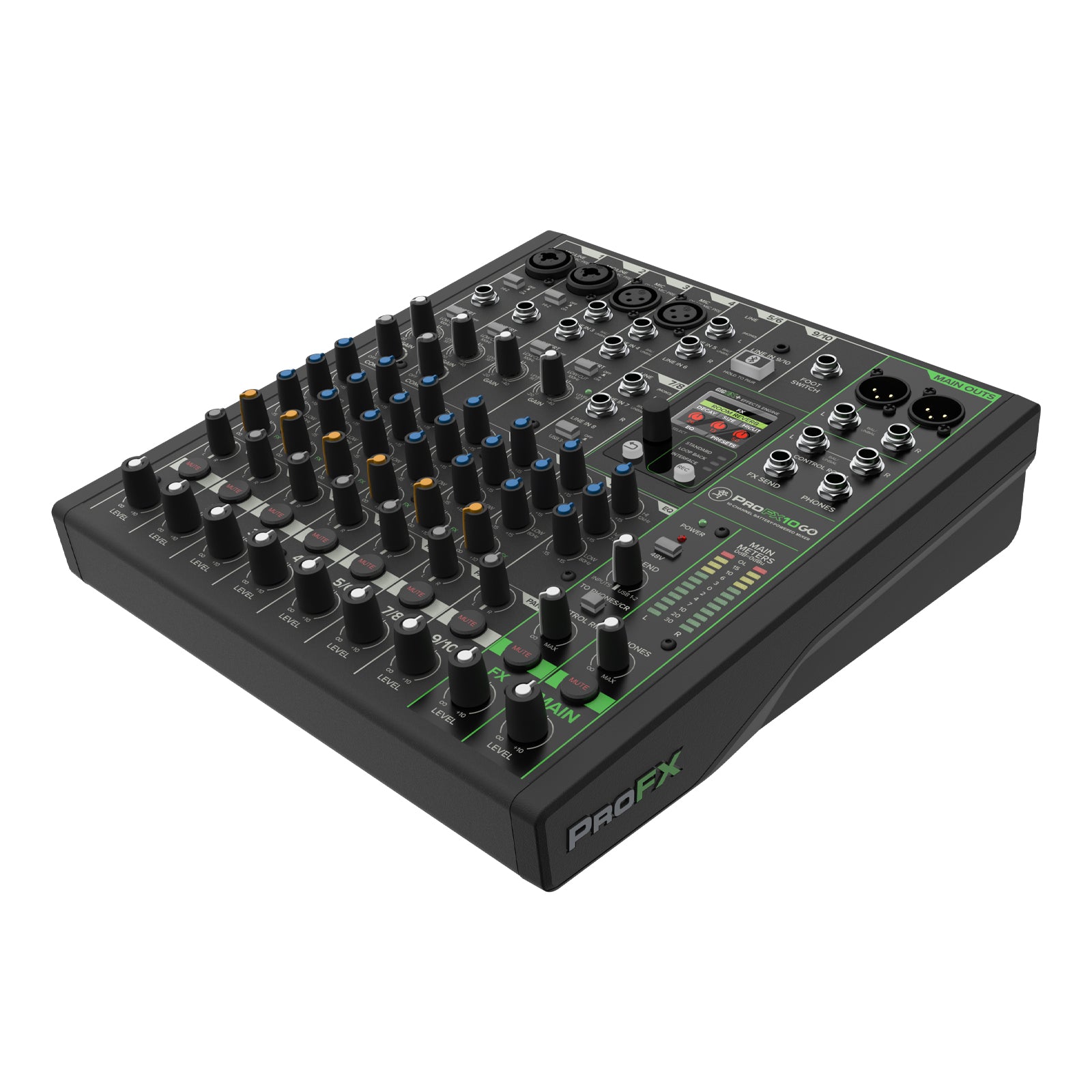 Mackie PROFX10 GO Battery Powered Mixer