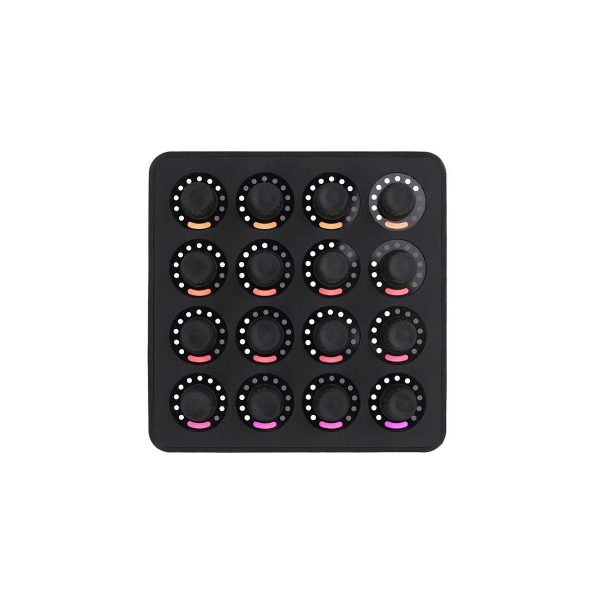 MIDI Fighter TWISTER midiコントロール　おまけ自作箱 midi-fighter-twister-black-