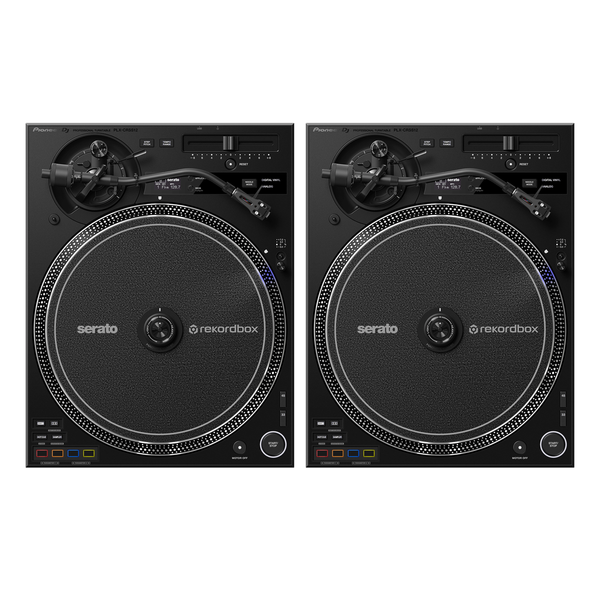 Pioneer DJ 2 x PLX-CRSS12 Turntable Pair Bundle
