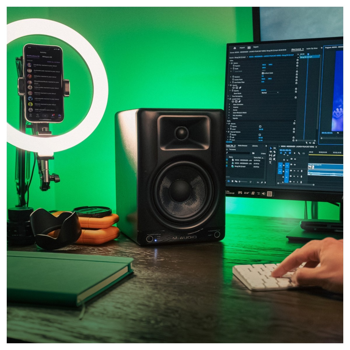 M-Audio BX5BT Bluetooth Studio Monitors (Pair)