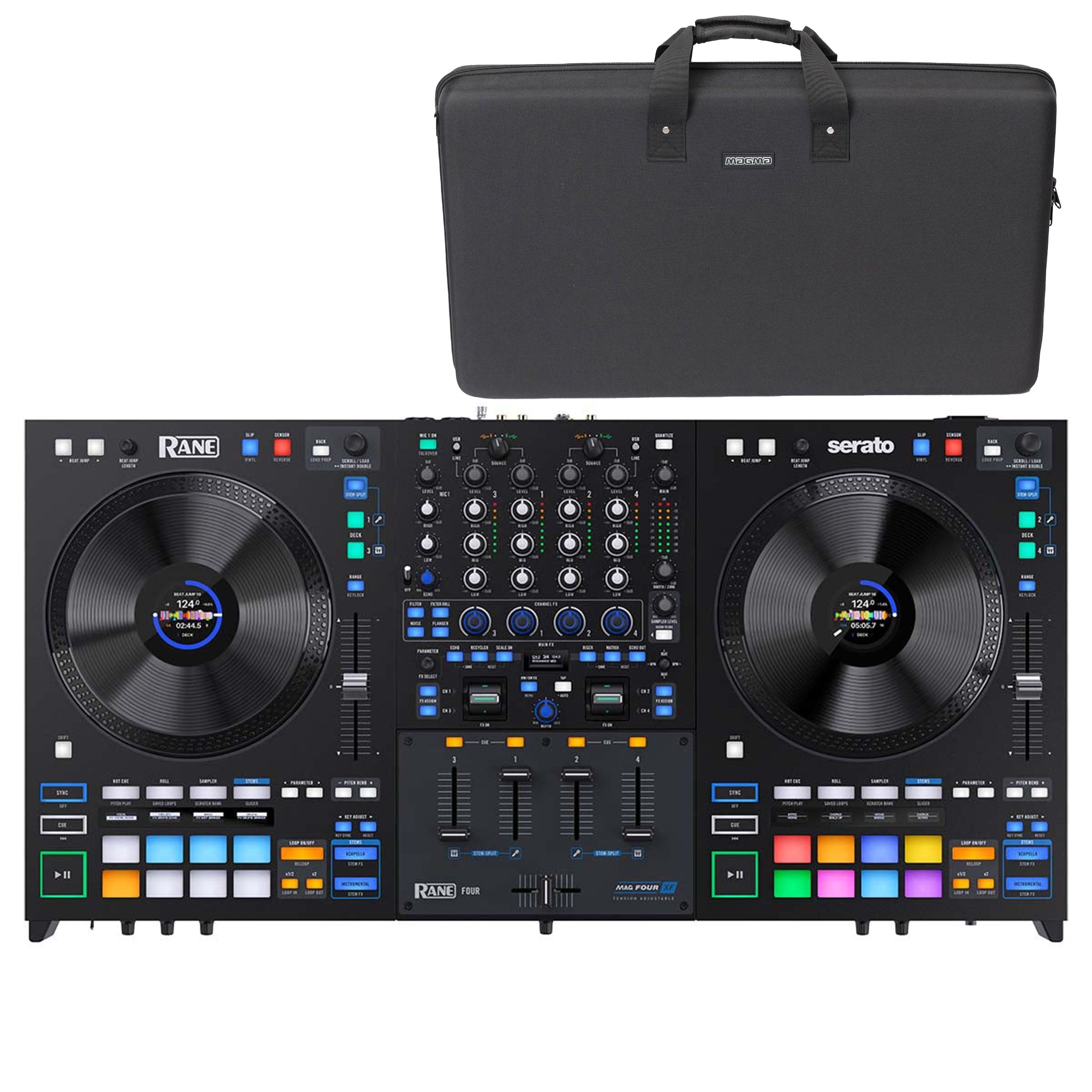 Rane Four + CTRL Case Bundle