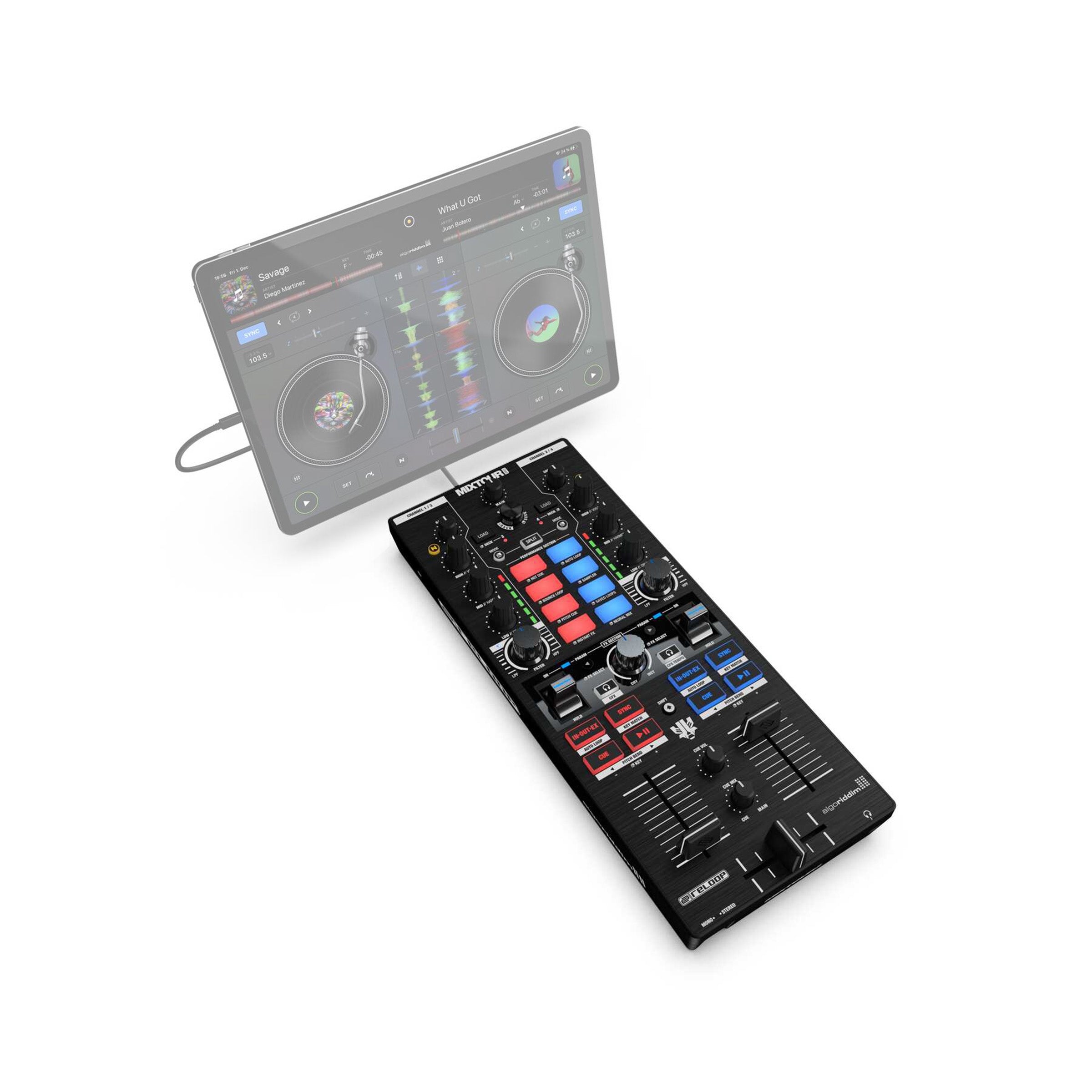 Reloop Mixtour Pro + Decksaver Bundle